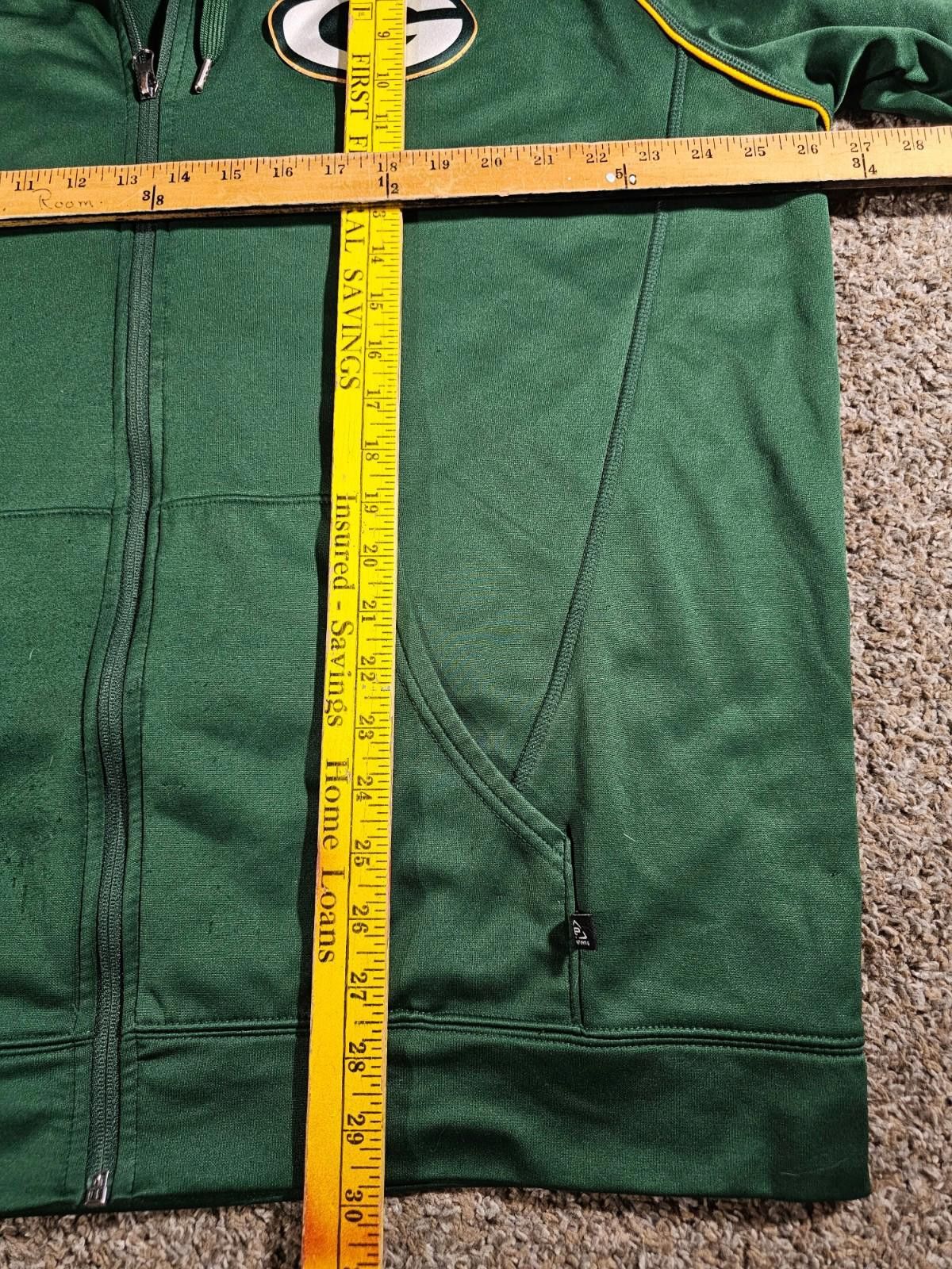 Other Green Bay Packers Fullzip Team Apparel 2XL Cosmetic Issues Size ONE SIZE - 5 Thumbnail