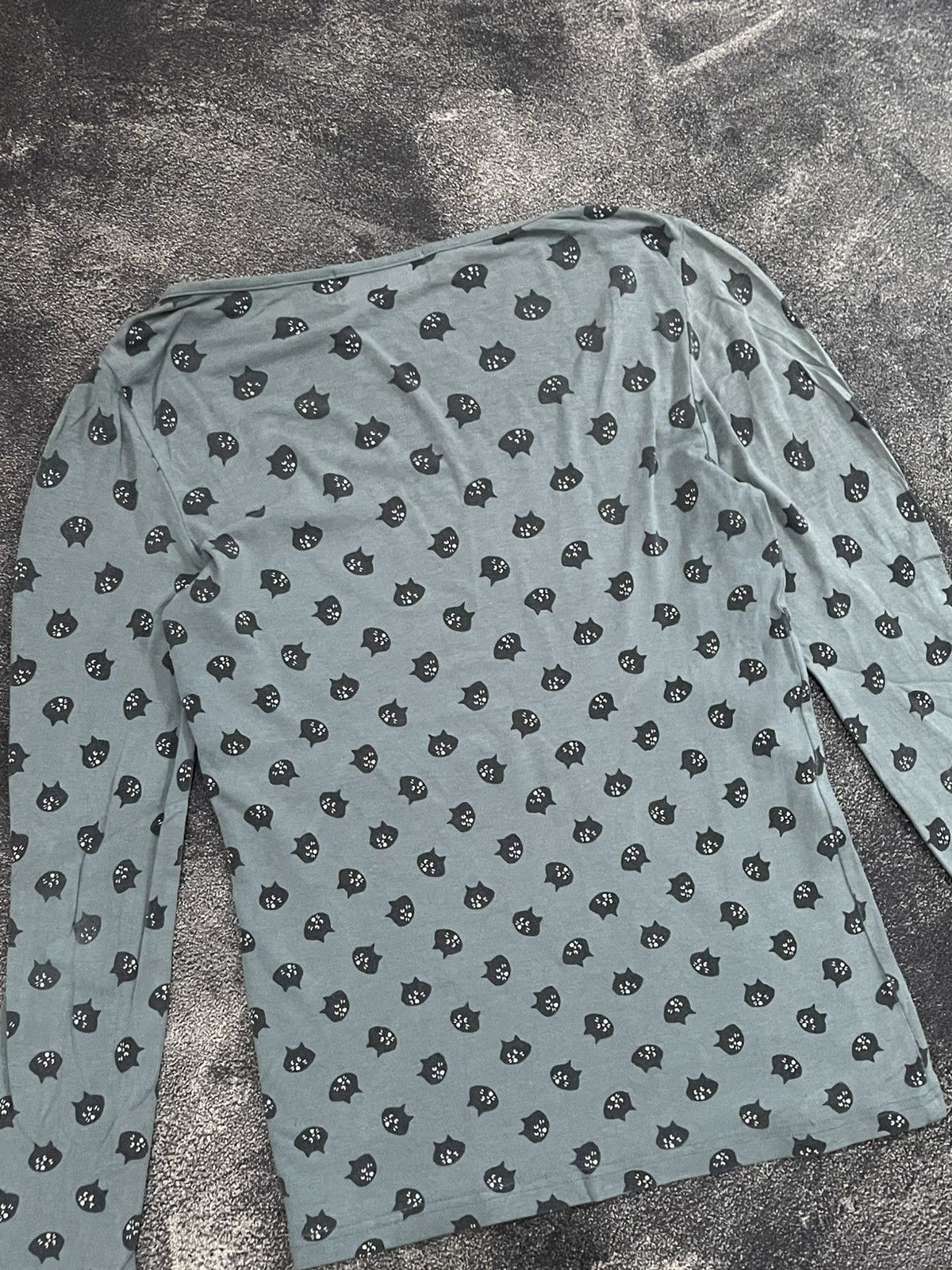 Issey Miyake ⏰NEED GONE⏰NE-NET ISSEY MIYAKE FULLPRINT CAT LONG SLEEVE Size US S / EU 44-46 / 1 - 5 Thumbnail