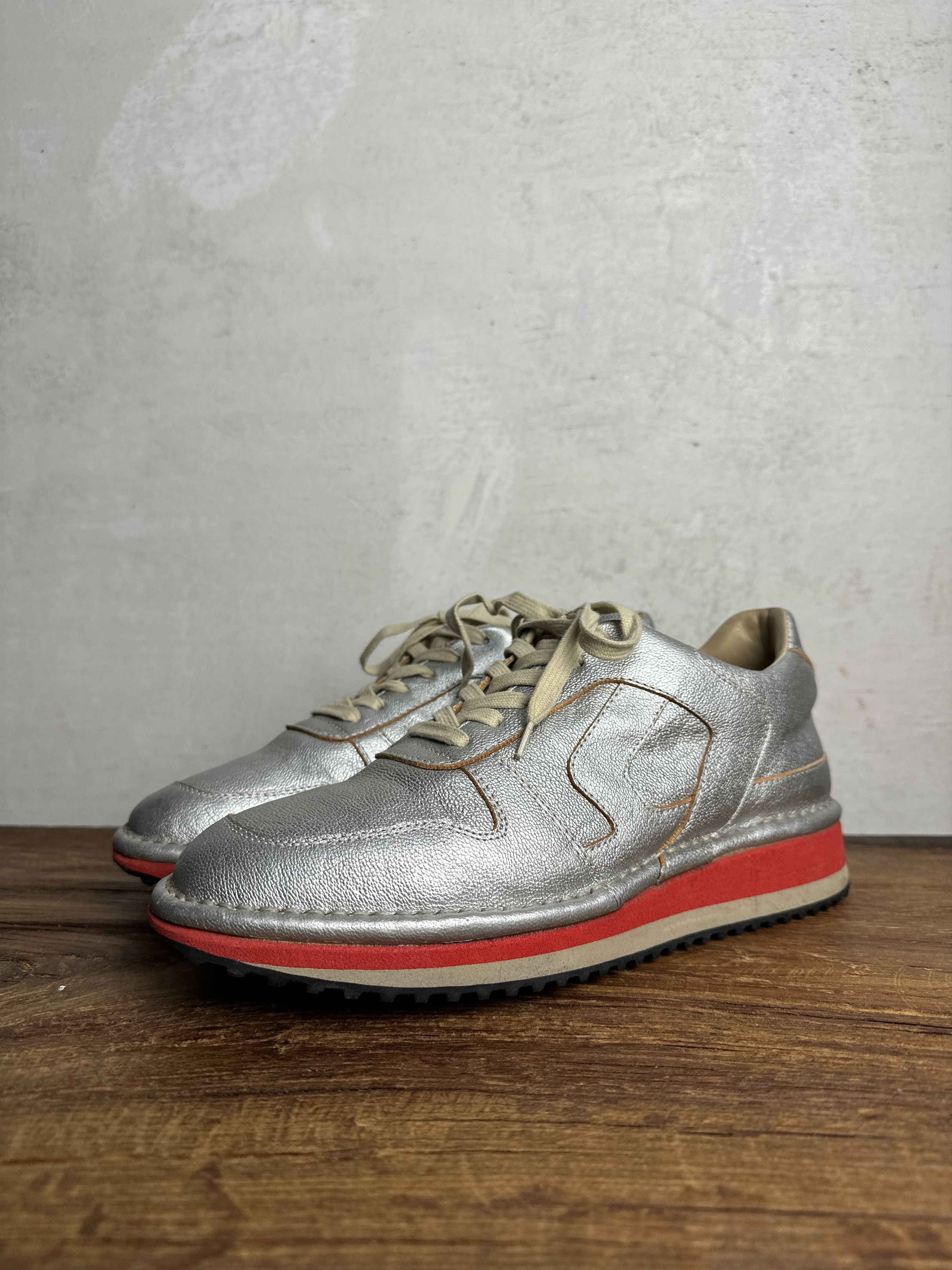 Maison Margiela Maison Martin Margiela 2014 San Crispino Silver Sneakers Size US 6.5 / EU 39-40 - 4 Thumbnail
