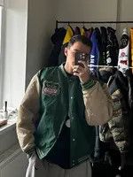 Levi's Original Levi's 90 Vintage Big Logo Varsity Bomber Jacket Size US L / EU 52-54 / 3 - 7 Thumbnail