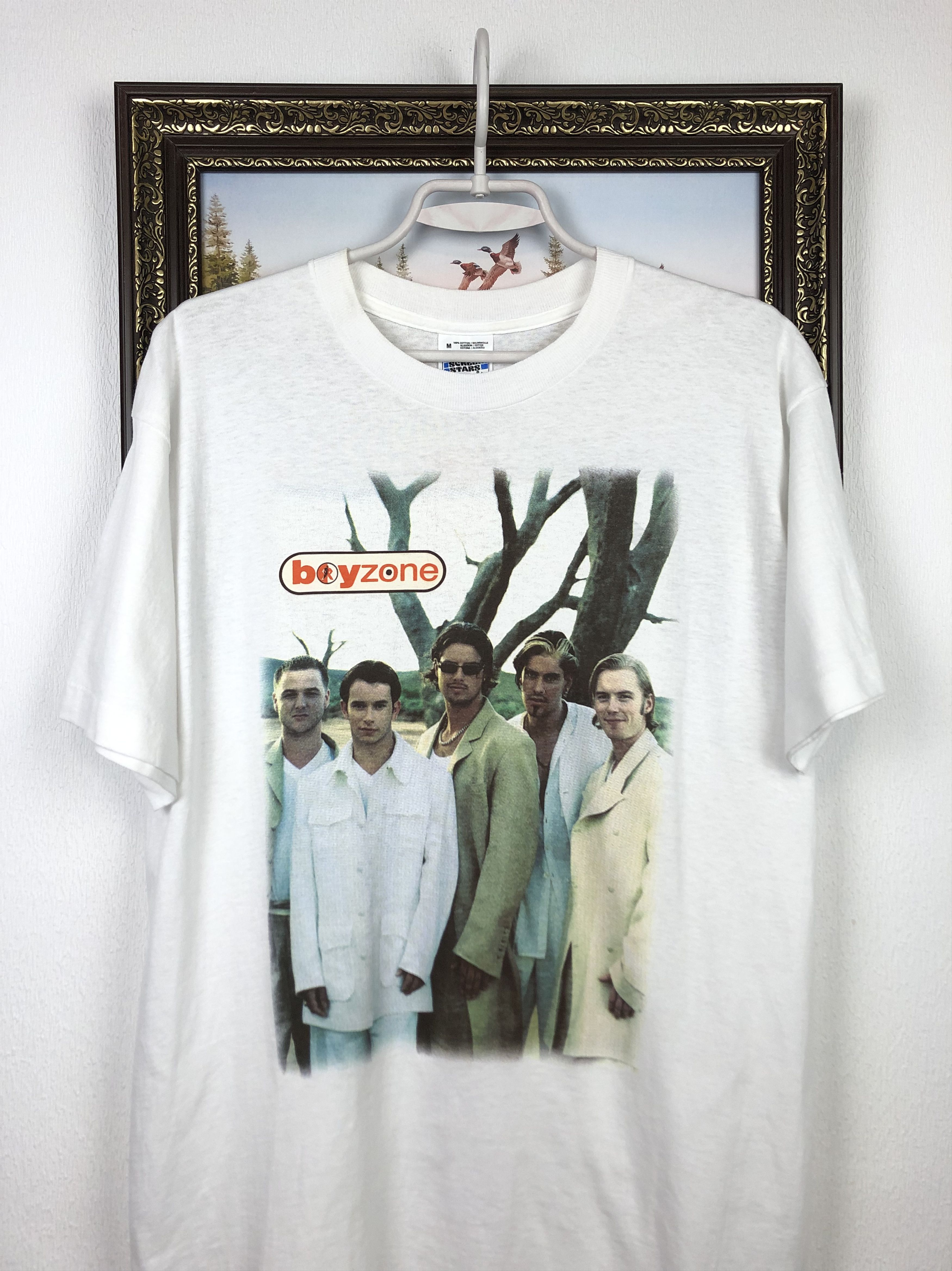 Band Tees Vintage 90's Boyzone Summer Tour Tee Shirt Band Mens Rare Size US M / EU 48-50 / 2 - 2 Thumbnail