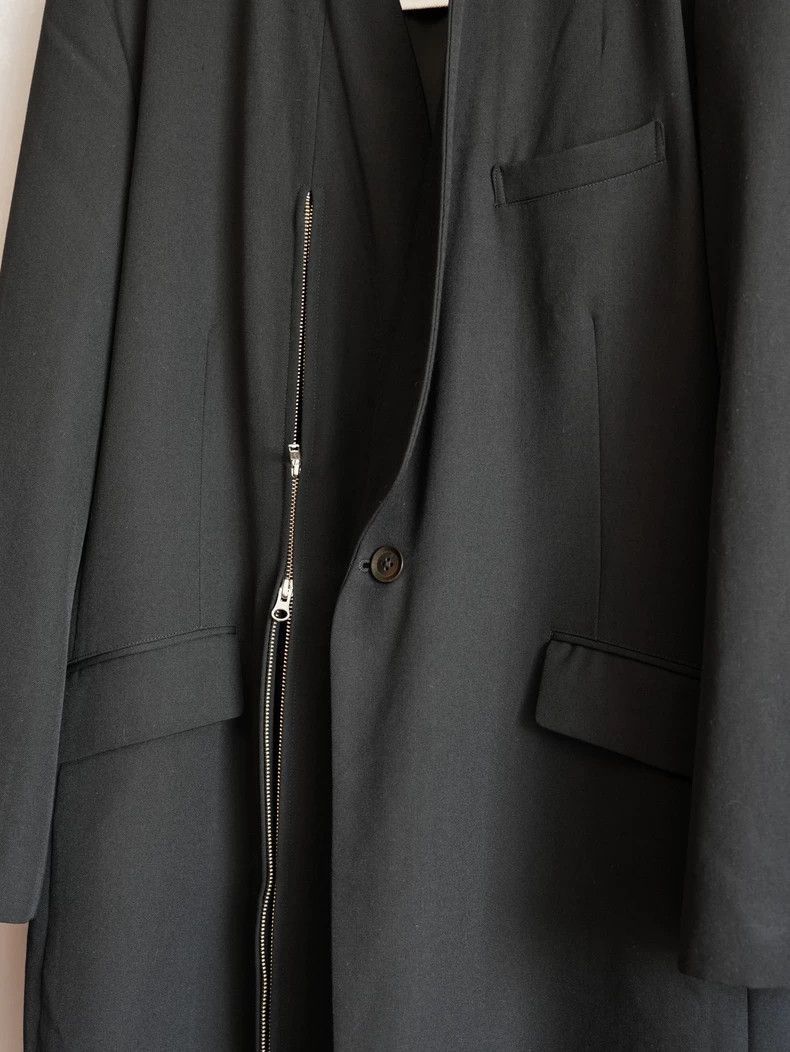 Yohji Yamamoto Yohji Yamamoto 04AW cape collar zipper show coat-2505 Size US L / EU 52-54 / 3 - 4 Thumbnail
