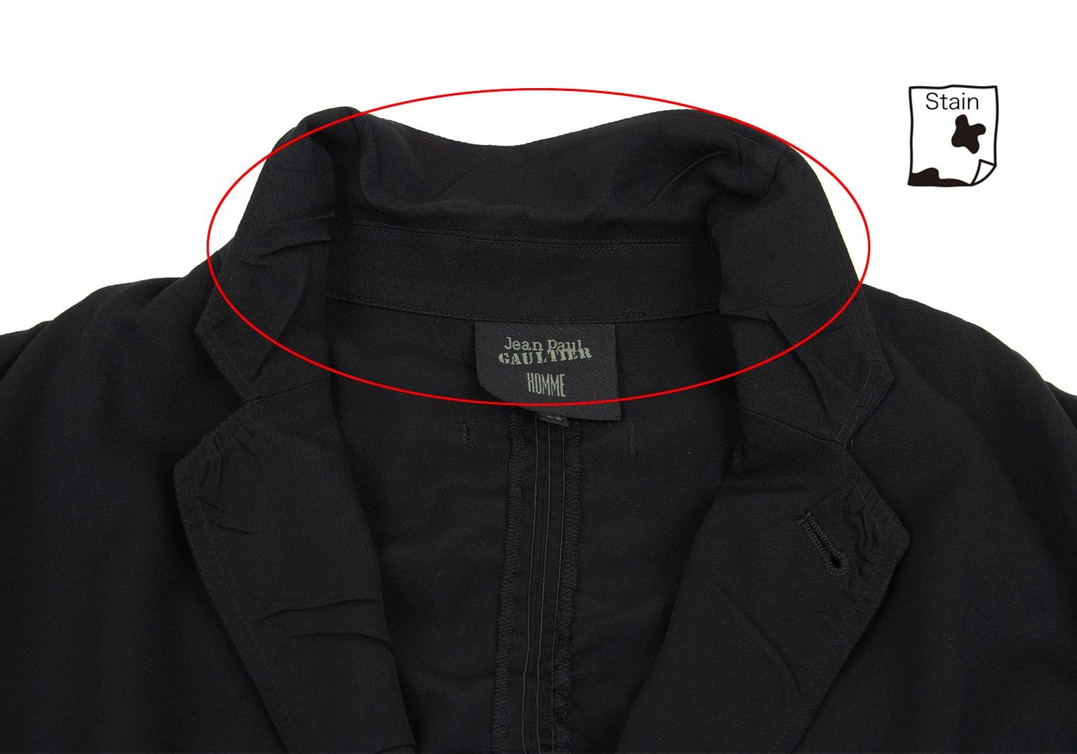 Jean Paul Gaultier Wool Rayon Pleated Jacket in Black Size 48 Size US M / EU 48-50 / 2 - 4 Thumbnail