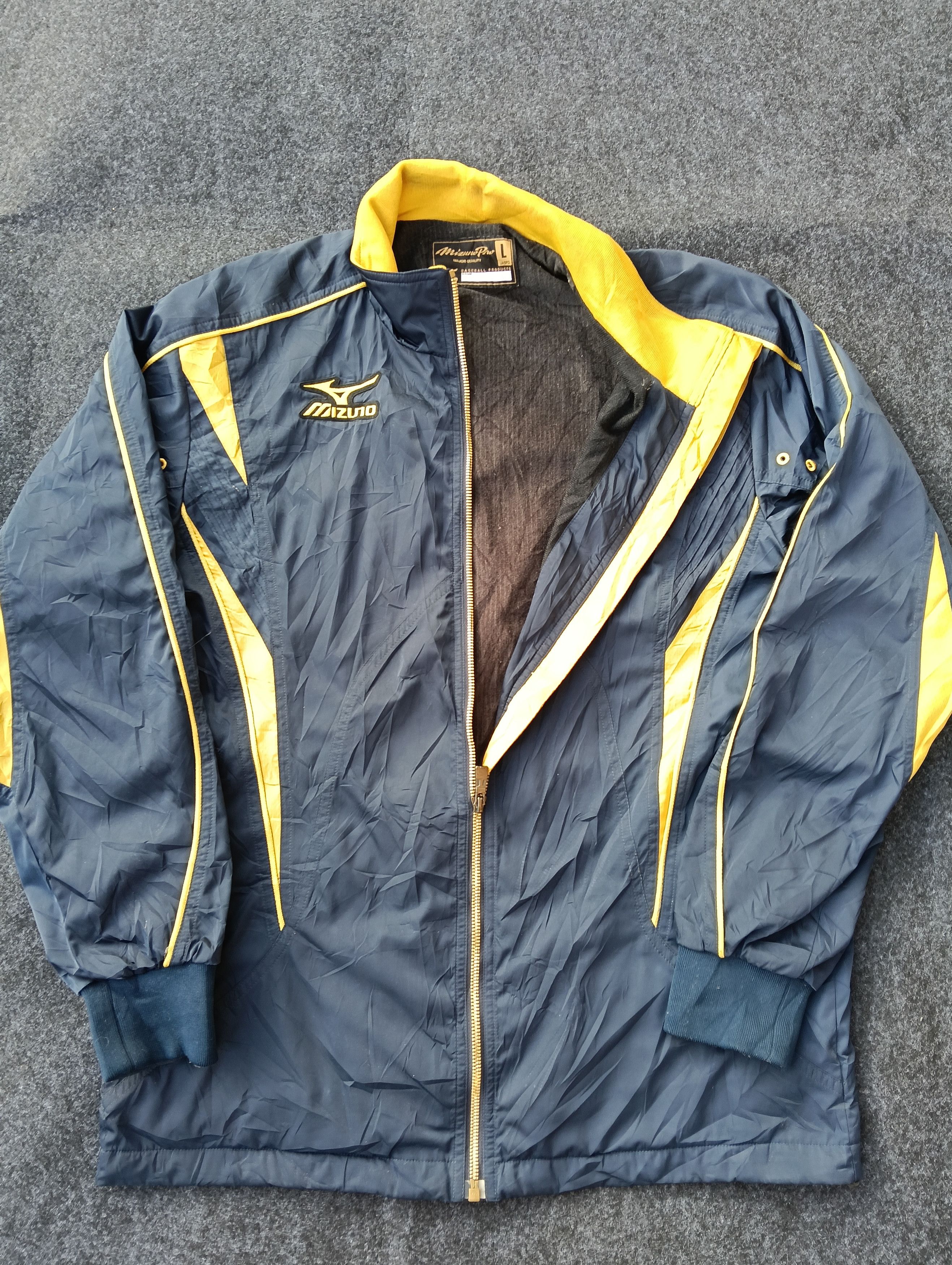Mizuno Vintage MIZUNO PRO jacket. Size US L / EU 52-54 / 3 - 1 Thumbnail