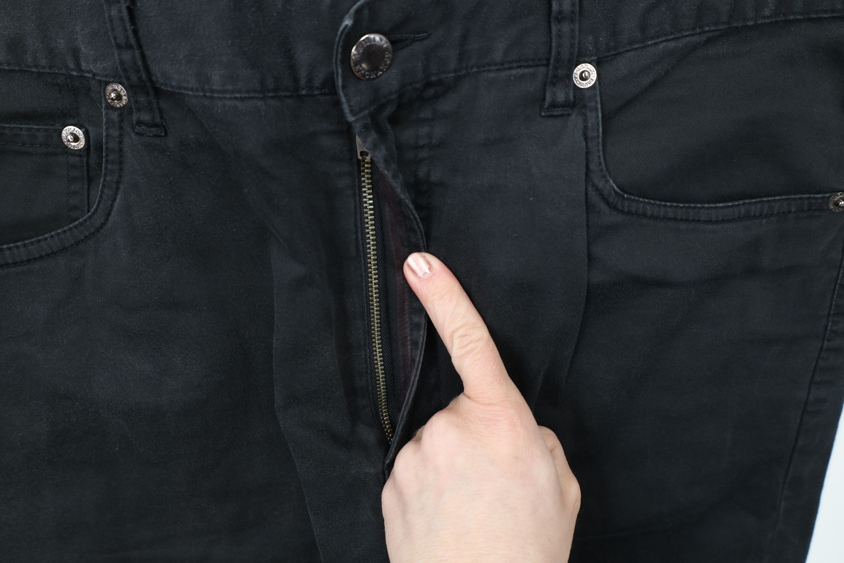 Armani Exchange × Vintage Vintage Armani Exchange Spell Stretch Wide Leg Pants Black Size US 36 / EU 52 - 5 Thumbnail