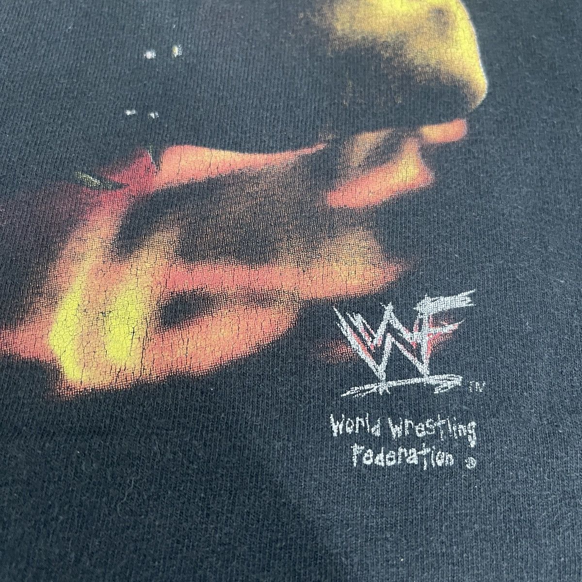 Vintage 1998 Vintage WWF Kane RAISE SOME KANE Tee Size US XL / EU 56 / 4 - 6 Thumbnail