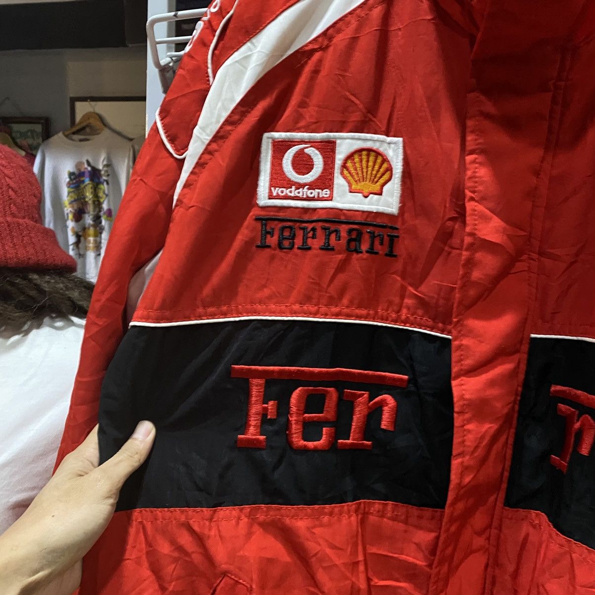 Ferrari Vtg Rare Ferrari Racing Marlboro Michael Schumacher Jacket Size US XL / EU 56 / 4 - 8 Thumbnail