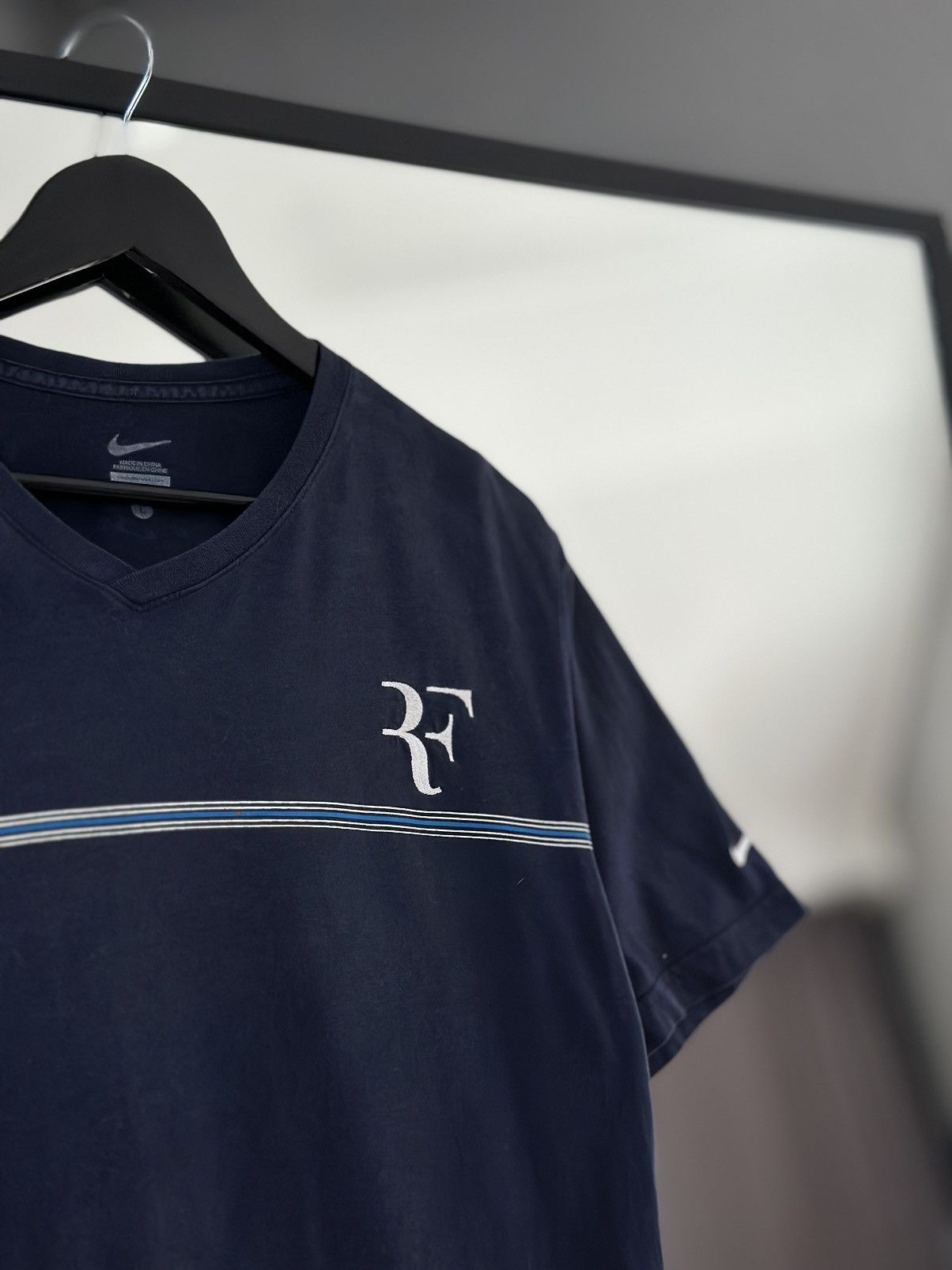 Nike Vintage T-shirt Rodger Federer Jersey Wimbledon Nadal Tee Size US L / EU 52-54 / 3 - 4 Thumbnail
