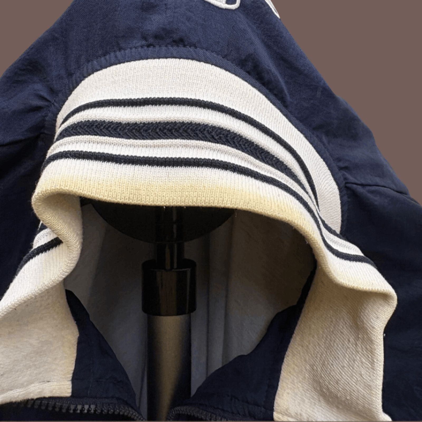 Champion × Vintage VTG Champion Pullover | Navy Half-Zip Logo XL 90s Streetwear Size US XL / EU 56 / 4 - 4 Thumbnail