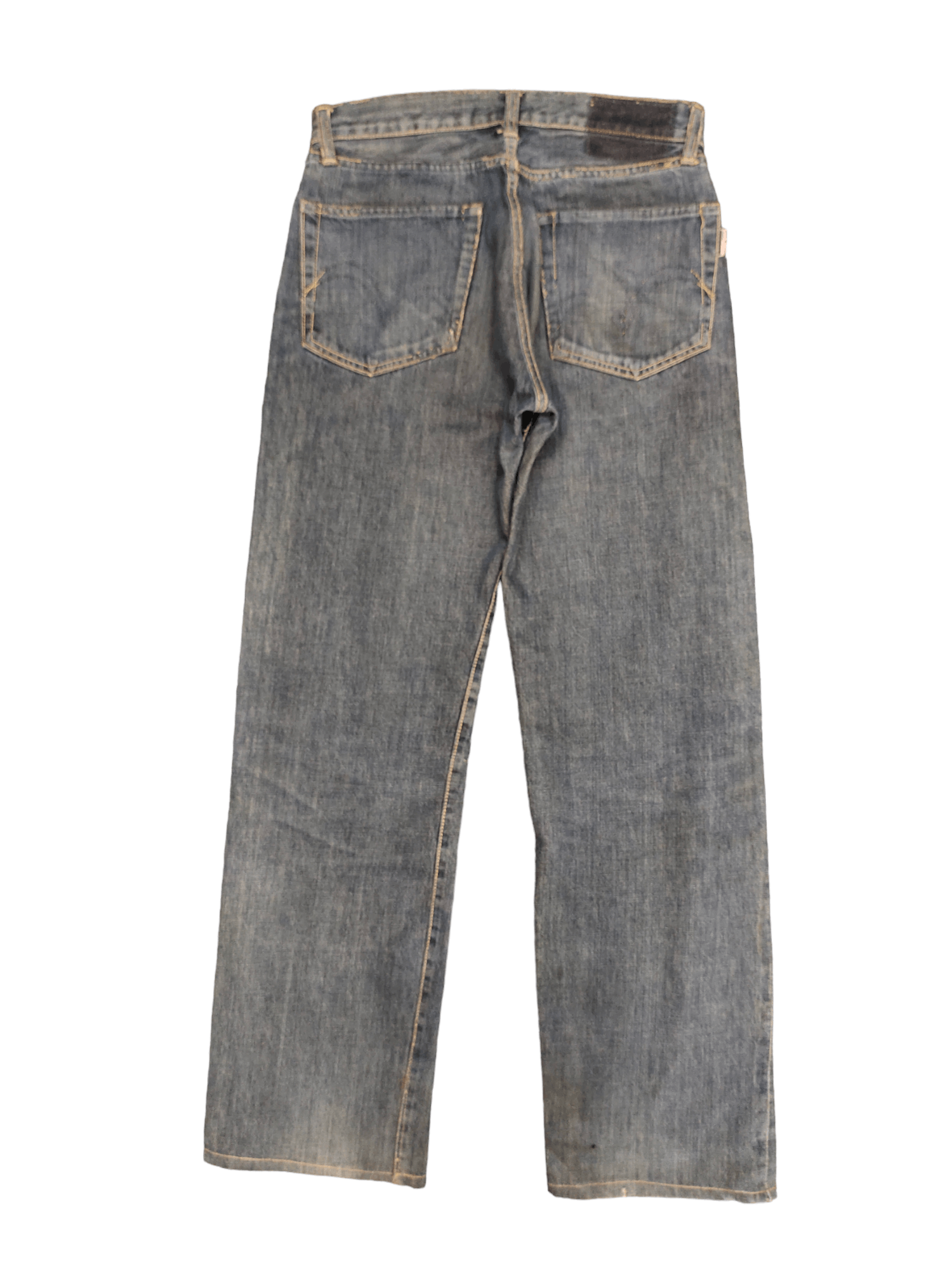 Studio D'Artisan 1990s Studio D Artisan Lot 0205 Selvedge Distress Jeans Size US 30 / EU 46 - 10 Thumbnail