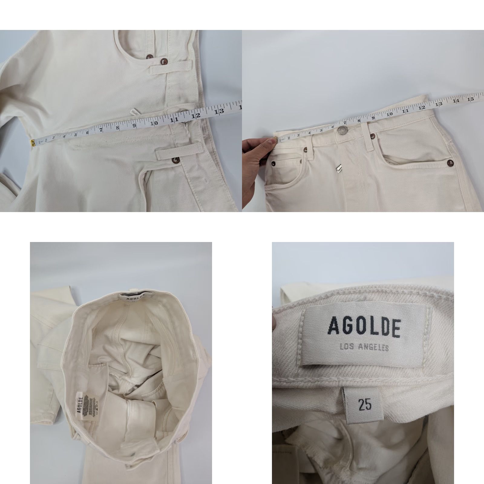 Agolde AGOLDE 90'S Pinch Waist High Waist Straight Jeans A095 C-1085 SIZE 26 Read Size 26" / US 2 / IT 38 - 8 Thumbnail