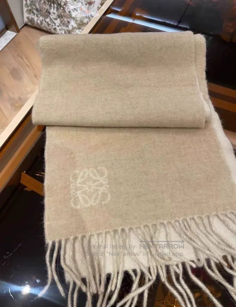 Loewe Loewe Wool and Cashmere Scarf Size ONE SIZE - 7 Thumbnail