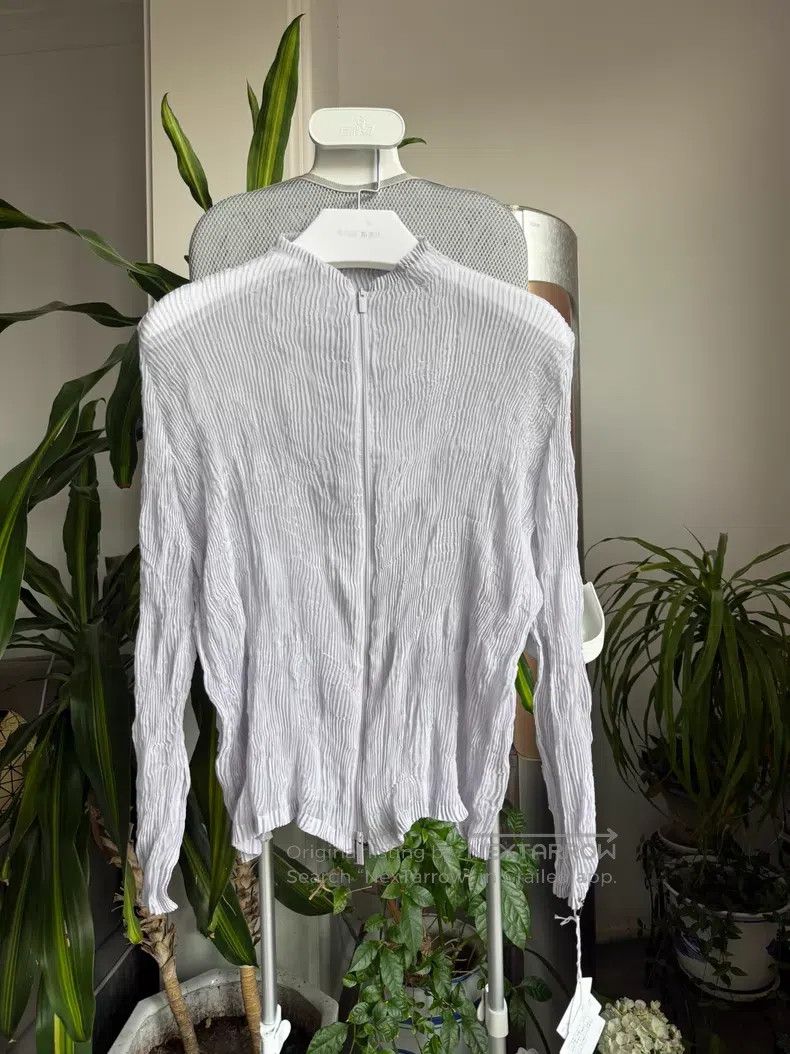 Issey Miyake Issey Miyake size:one size See-Through Zipper Cardigan, Sm Size XXS / US 00 / IT 34 - 1 Thumbnail