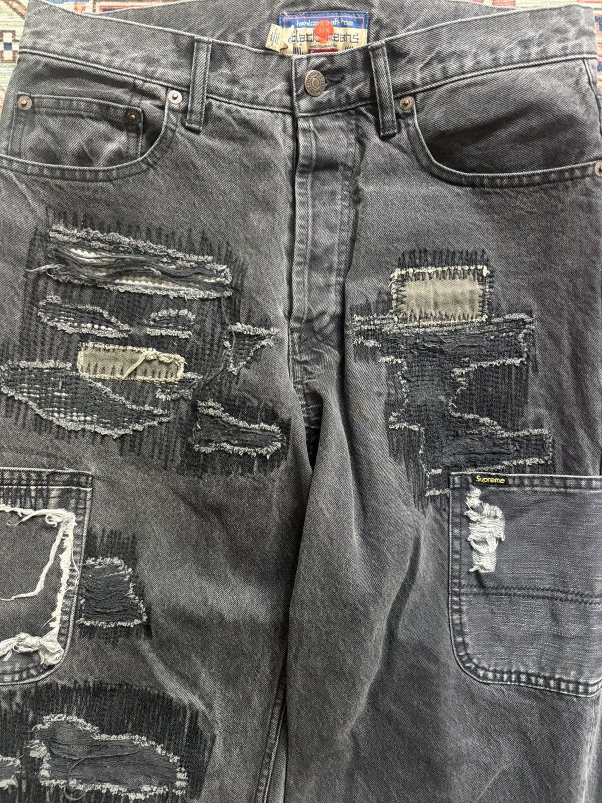 Blackmeans × Supreme Supreme Blackmeans Loose Fit Jeans | Grailed