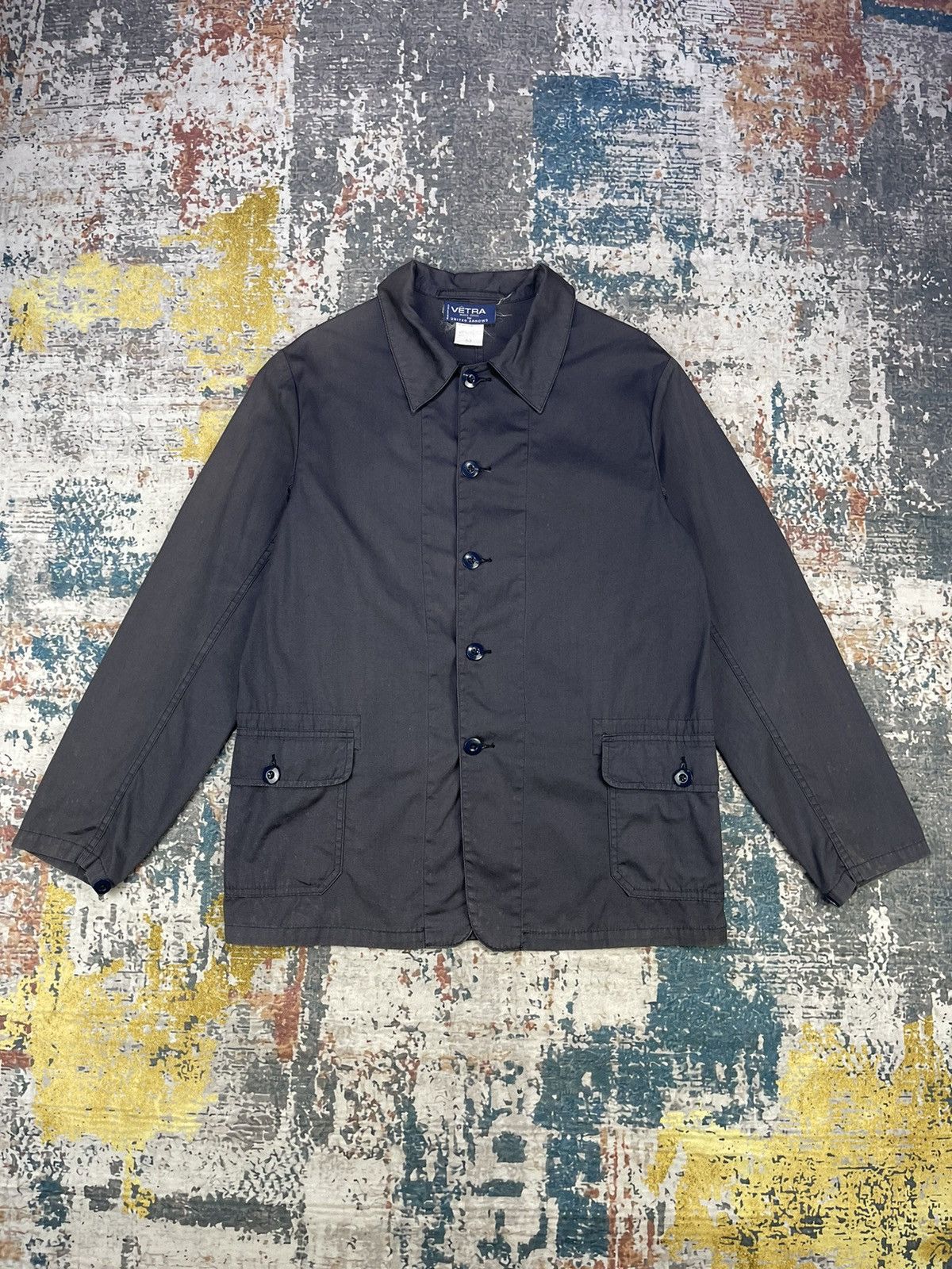Vetra Vintage Vetra Marque Deposee Lightweight Chore Jacket Size US S / EU 44-46 / 1 - 1 Thumbnail