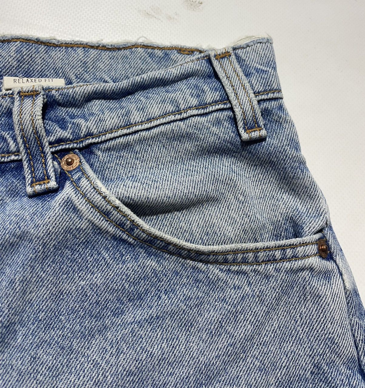 Levi's Vintage Levi’s 550 Relaxed Fit Jean Shorts Size US 32 / EU 48 - 8 Thumbnail