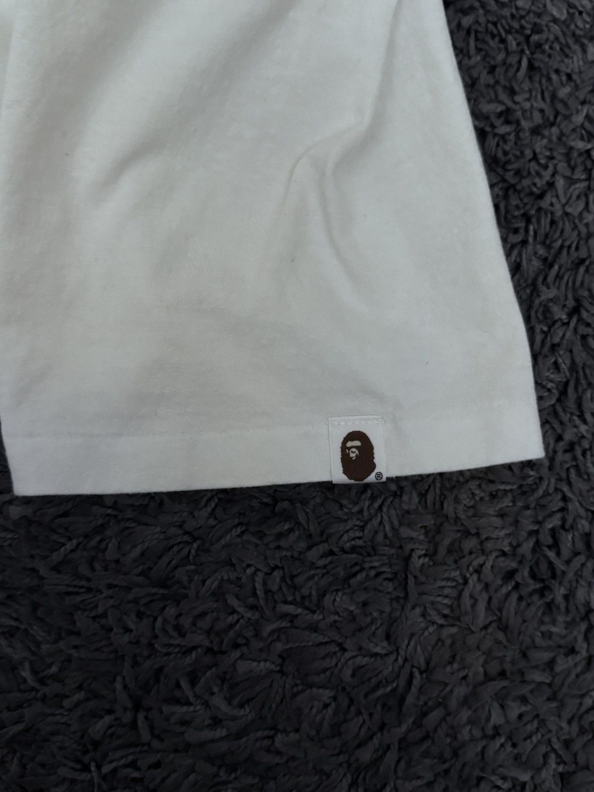 Bape Bape Glow Tee (White) Size US L / EU 52-54 / 3 - 5 Thumbnail