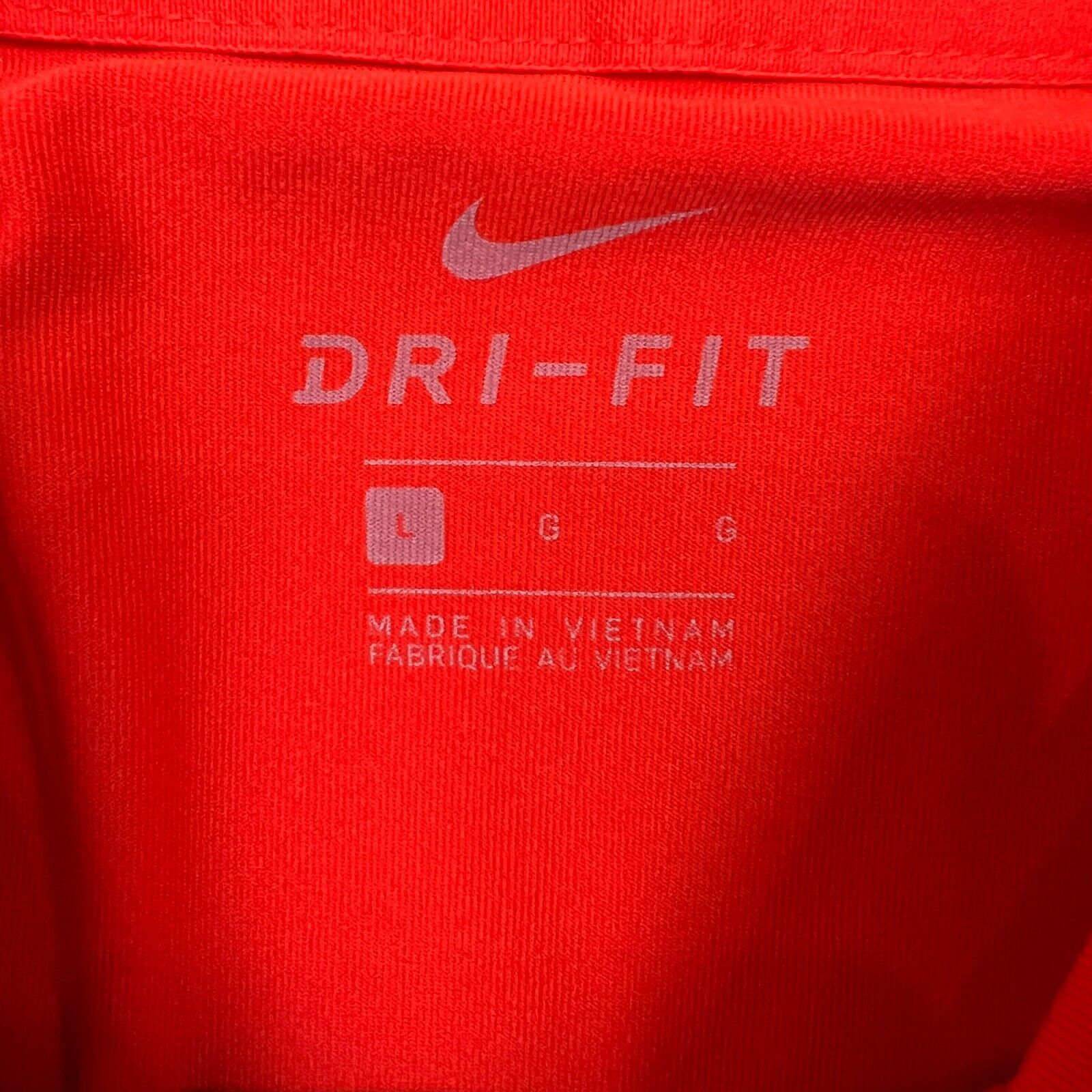 Nike × Vintage Nike Sportswear Shirt Large Dri Fit Swoosh Athletic Polo Size US L / EU 52-54 / 3 - 4 Thumbnail