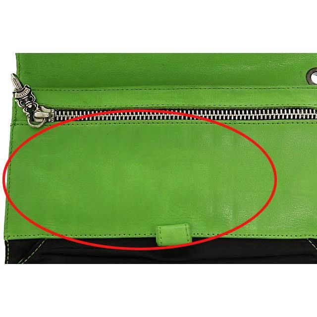 Chrome Hearts Chrome Hearts WAVE CROSS BALL green Leather Wallet Size ONE SIZE - 5 Thumbnail