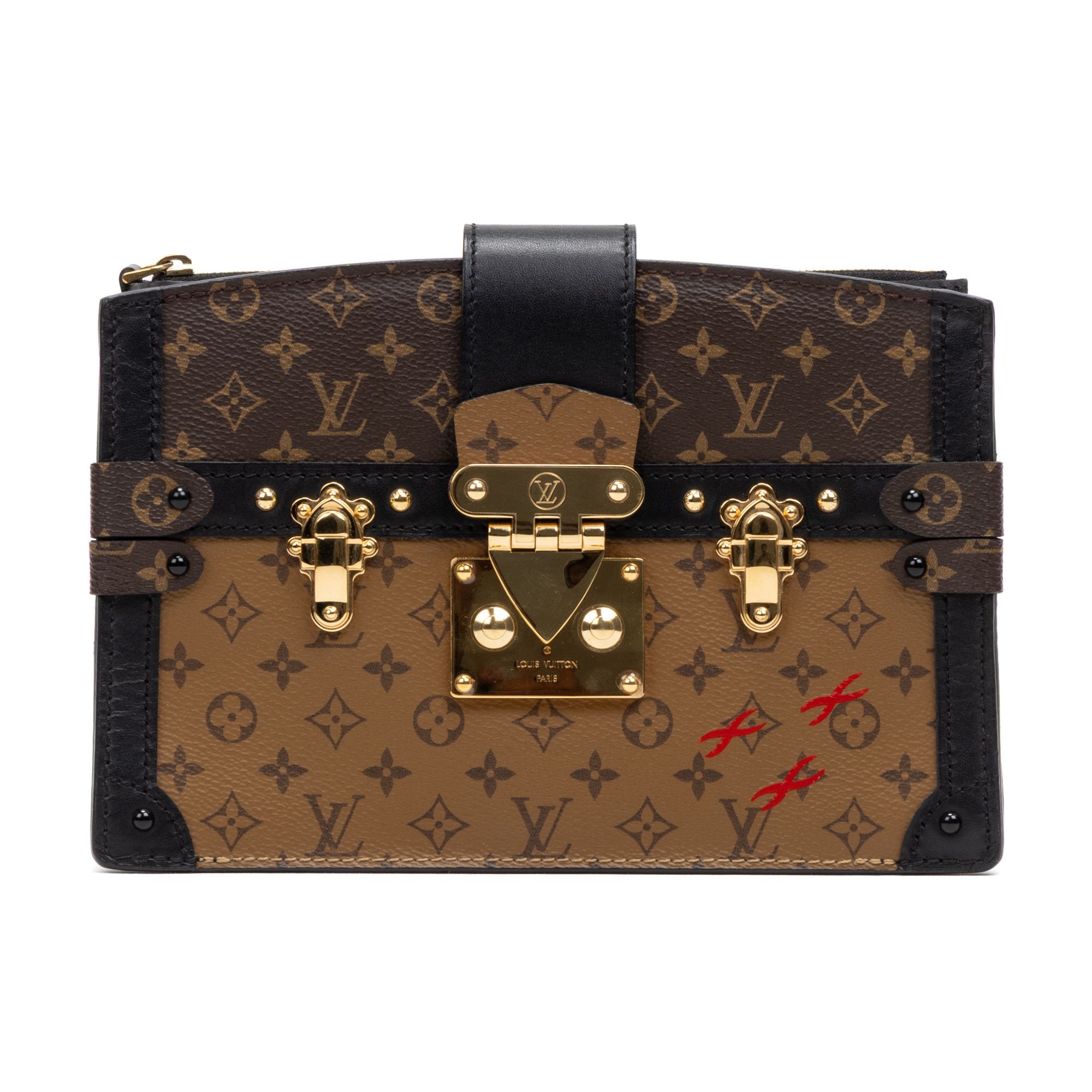 Louis Vuitton Ltd. Ed. Trunk Clutch Reverse Monogram Small Size ONE SIZE - 1 Thumbnail