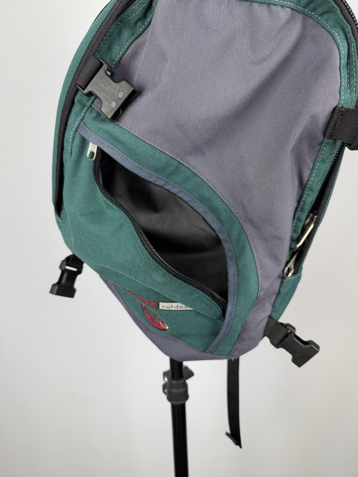 Mammut × Vintage Vintage Mammut Outdoor Mini Backpack Green Gray Size ONE SIZE - 6 Thumbnail