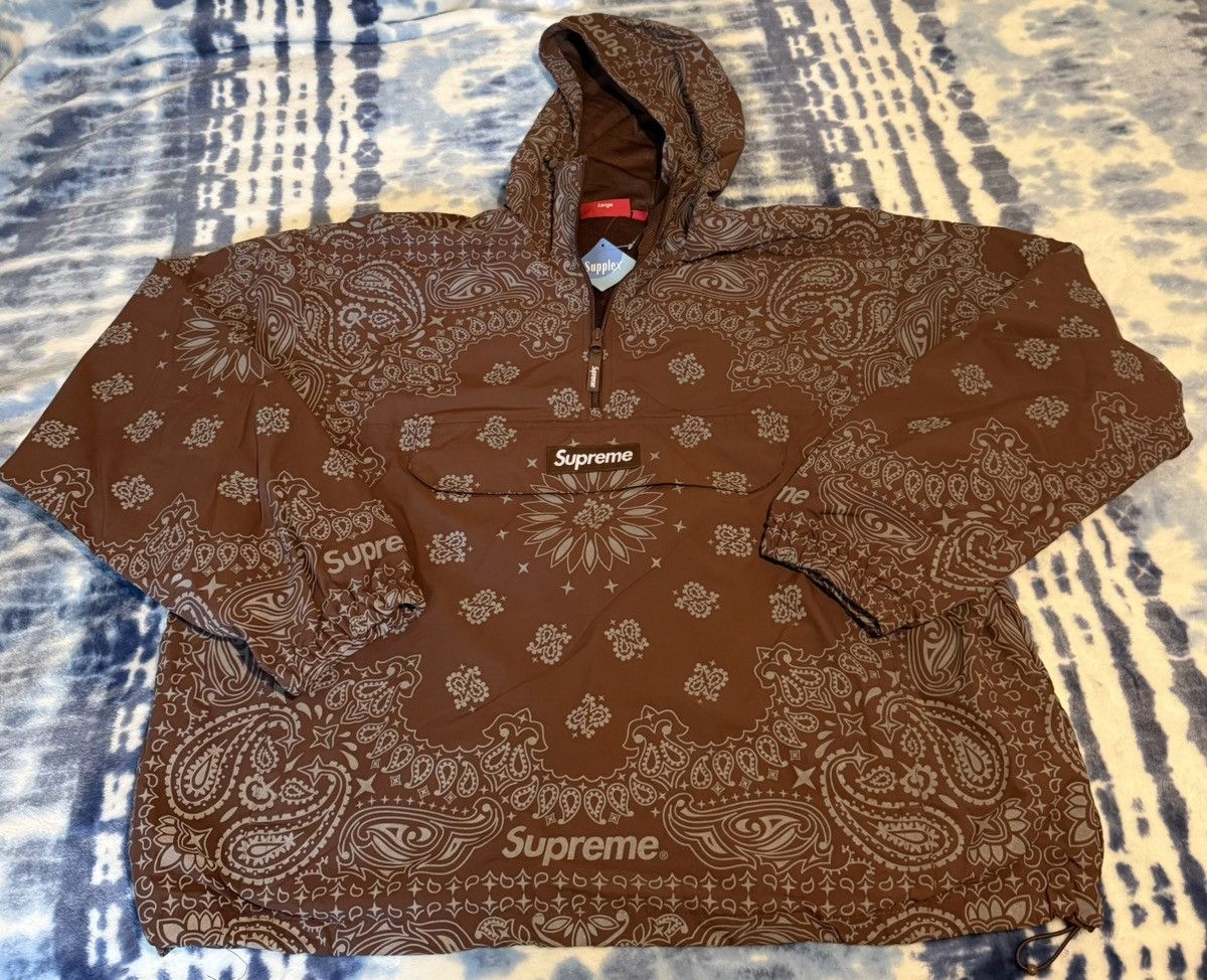 Supreme Supreme Reflective Bandana Anorak | Grailed