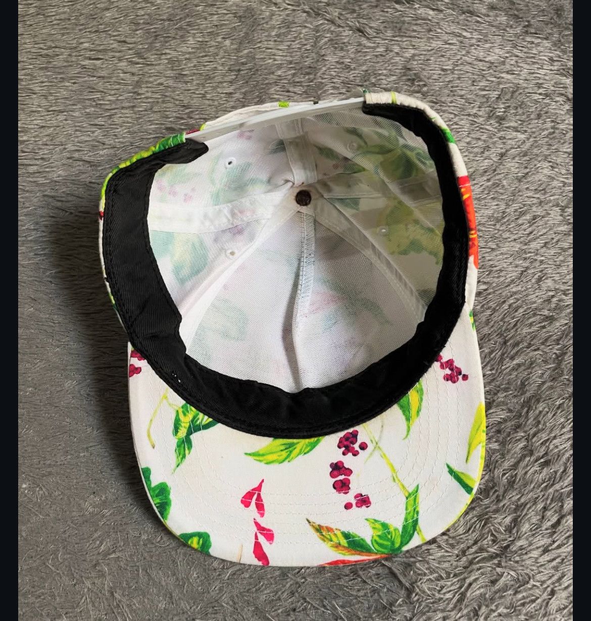 Supreme 2000s Supreme Floral Snapback Hat Size ONE SIZE - 5 Thumbnail