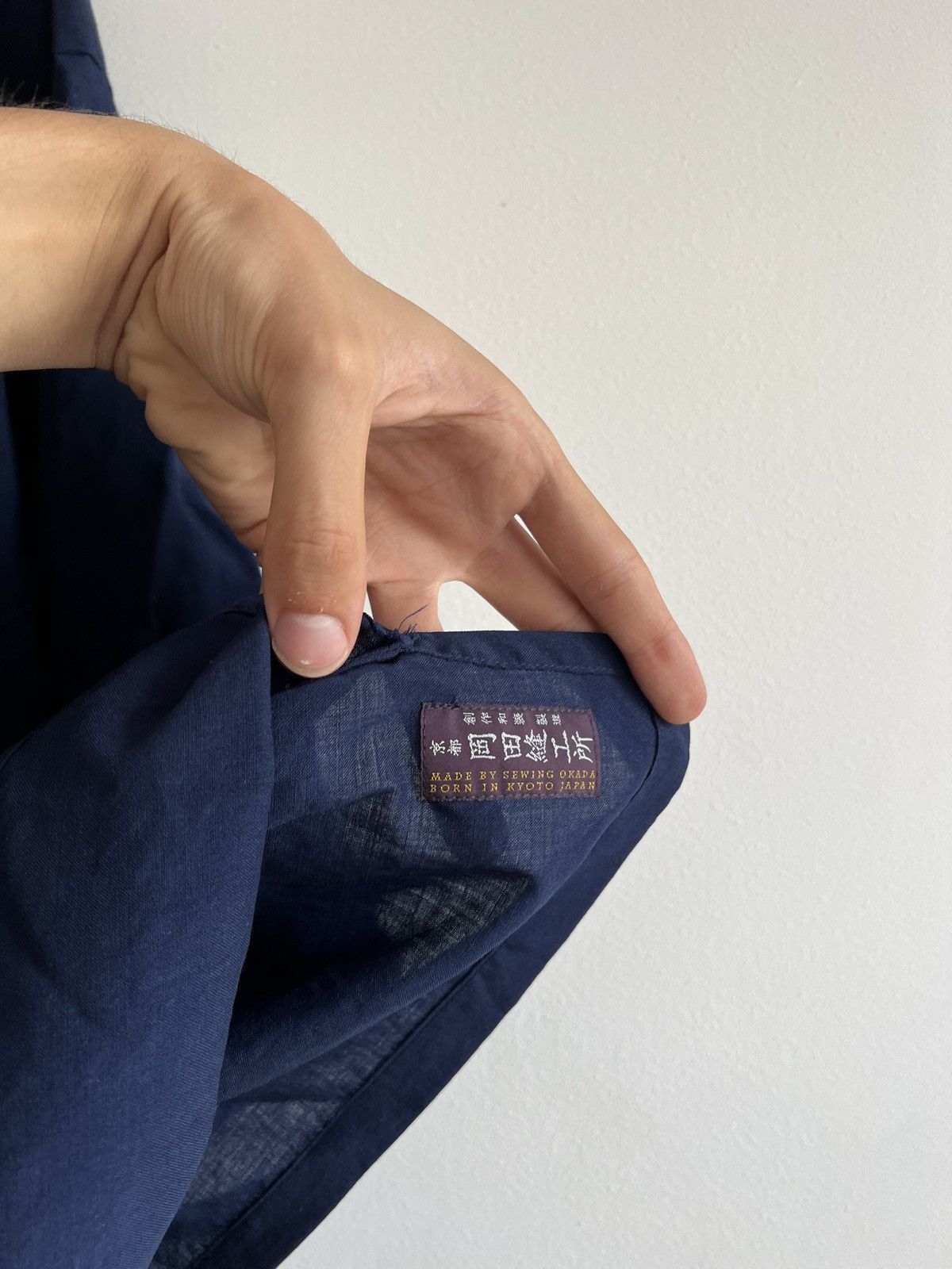 SOU SOU Sou Sou Kyoto Japan Kimono Wide Sleeve 100% Wool Size US M / EU 48-50 / 2 - 13 Thumbnail