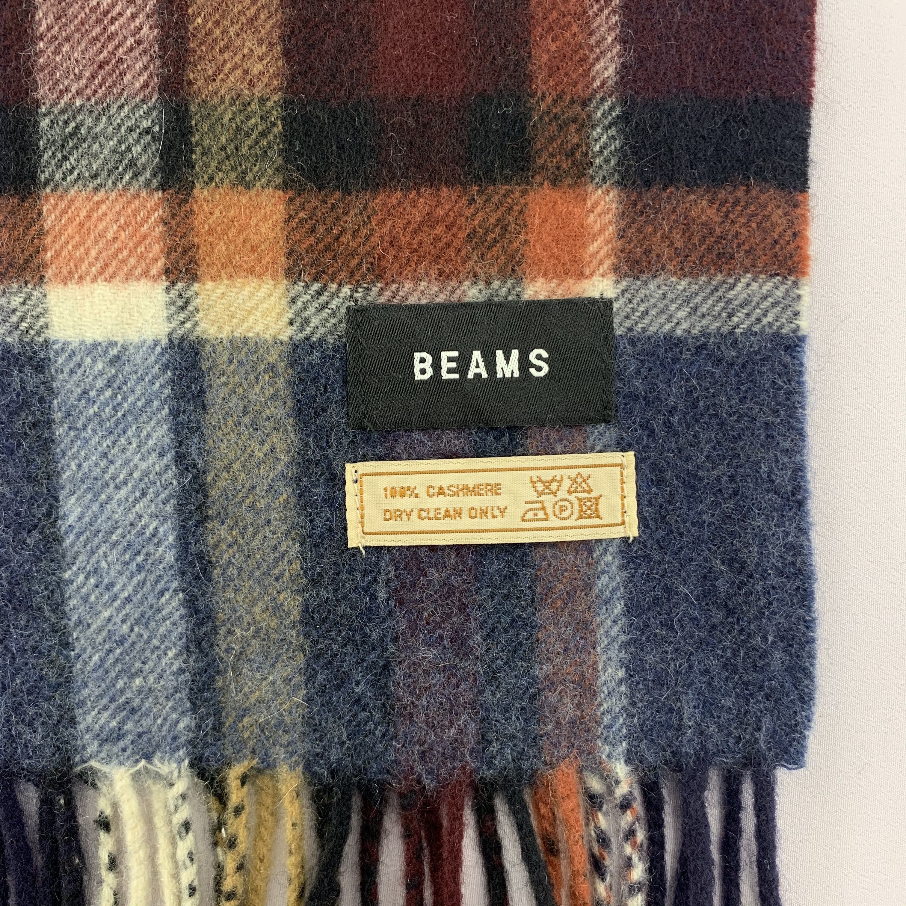 Beams Plus Beams Scarf Cashmere Muffler Neck Wrap BL5090 Size ONE SIZE - 3 Thumbnail