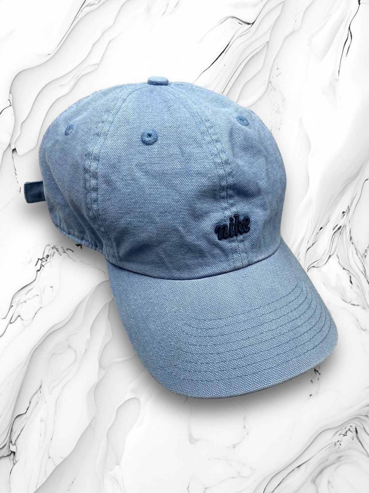 Nike × Vintage Vintage Nike Y2K Drill Cap Size ONE SIZE - 1 Thumbnail