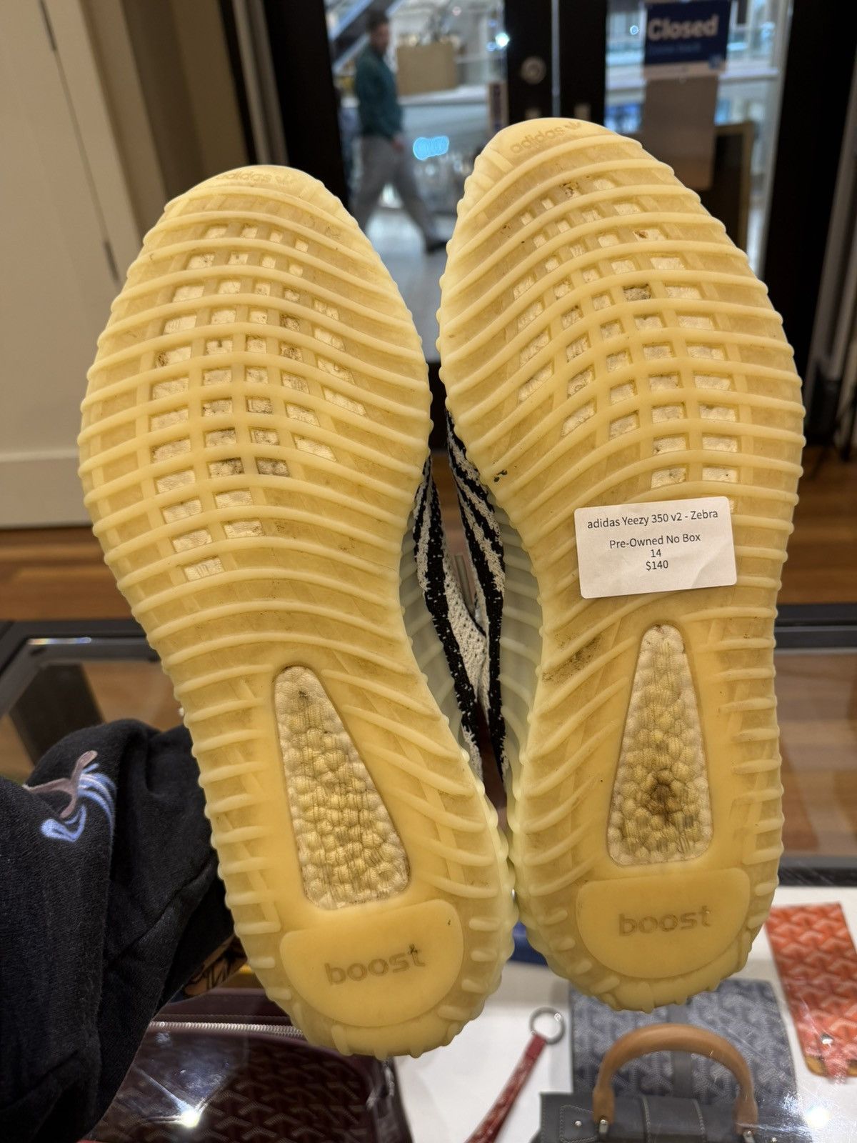Adidas Adidas Yeezy Boost 350 V2 ‘Zebra’ Size US 14 / EU 47 - 7 Thumbnail