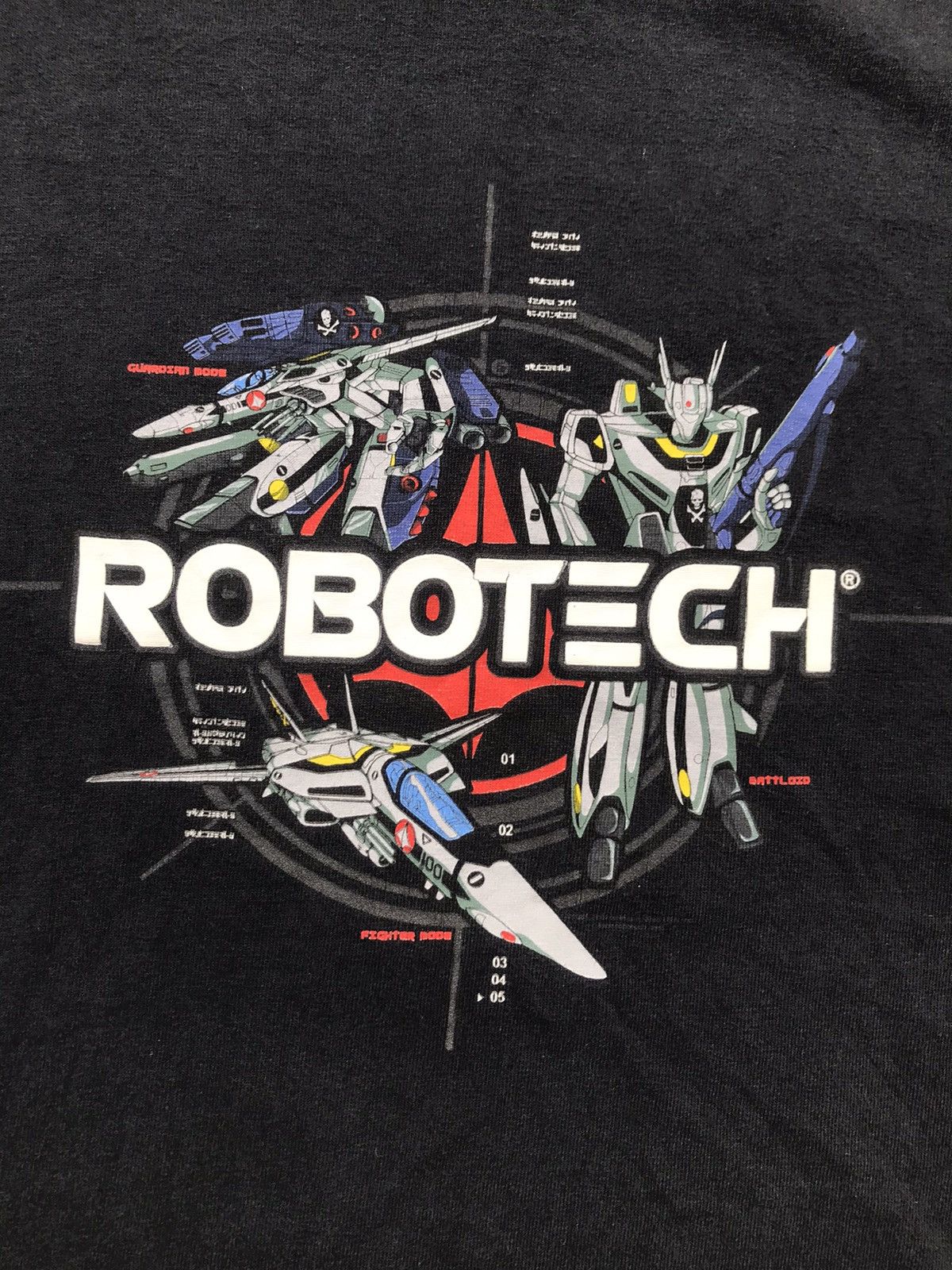 Anime × Vintage Vintage 90s Robotech ODM t shirt Size US M / EU 48-50 / 2 - 3 Thumbnail
