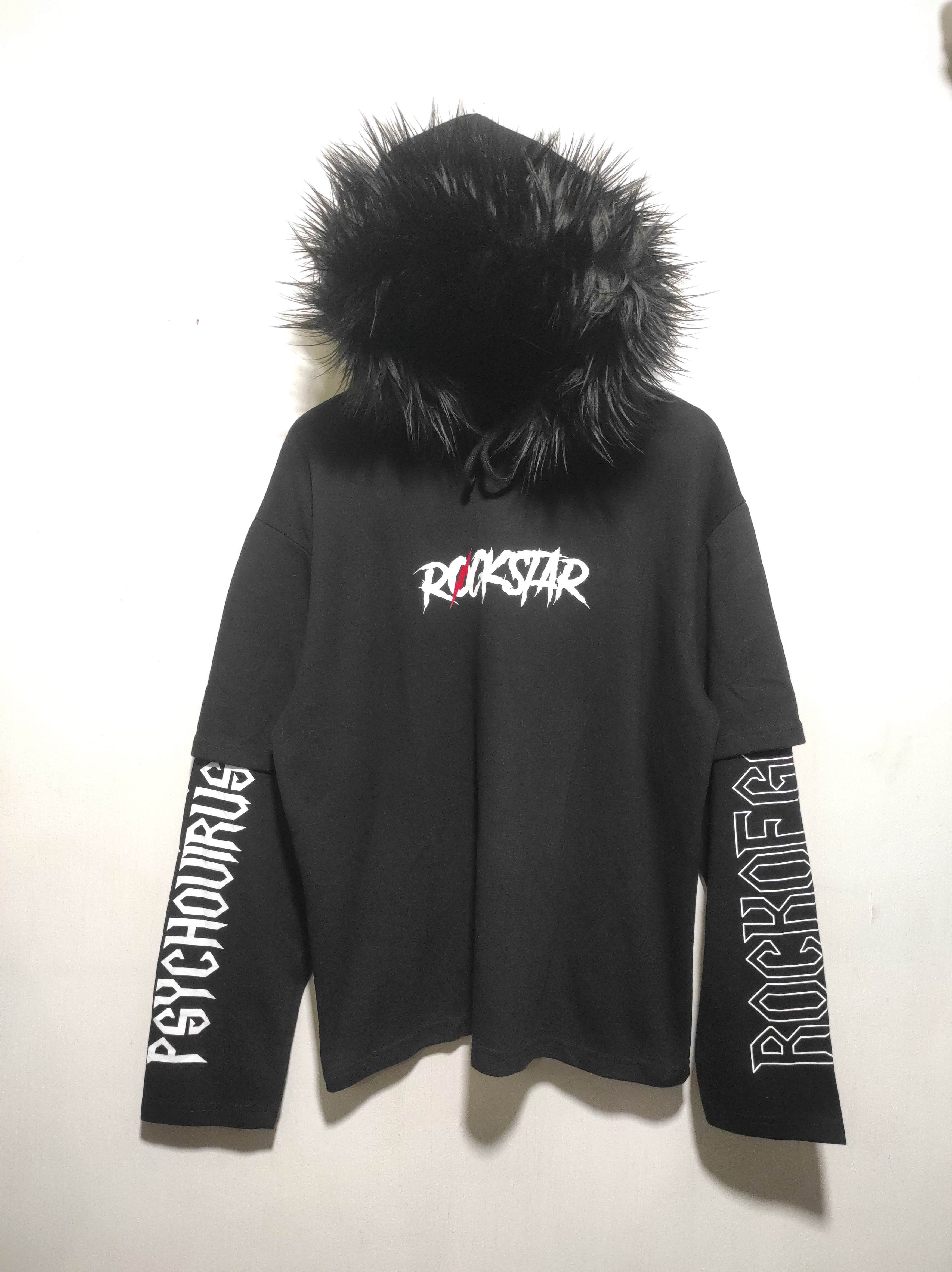 Japanese Brand Rock Psycho fur hoodie ifsix LGB style Size US L / EU 52-54 / 3 - 2 Thumbnail
