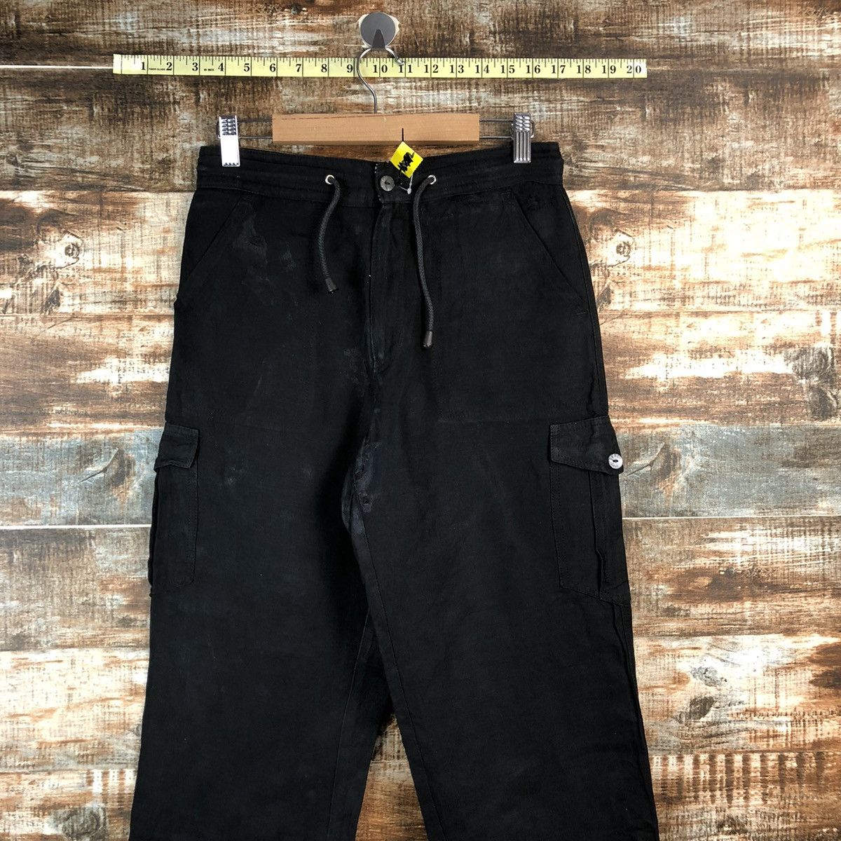 Fendi DL Fendi Jeans Black Cargo Multipocket Pants #A2595 Size US 26 / EU 42 - 2 Thumbnail