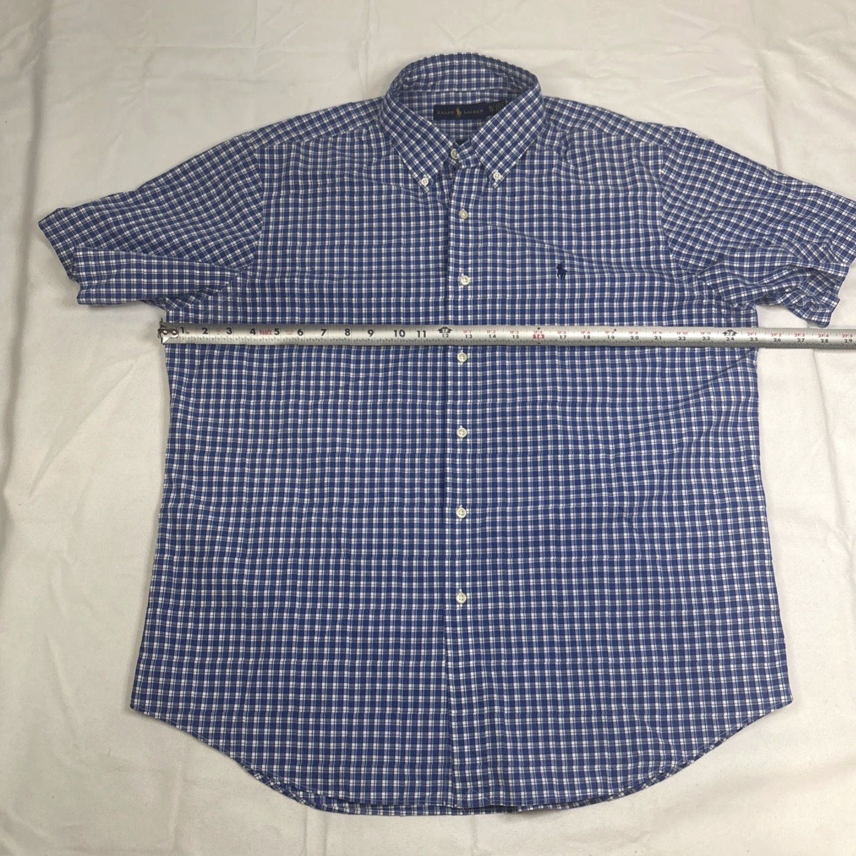 Ralph Lauren Ralph Lauren Button-Down Shirt Men’s XL Plaid Blue Shirt Men’s XL Plaid Blue Size US XL / EU 56 / 4 - 4 Thumbnail