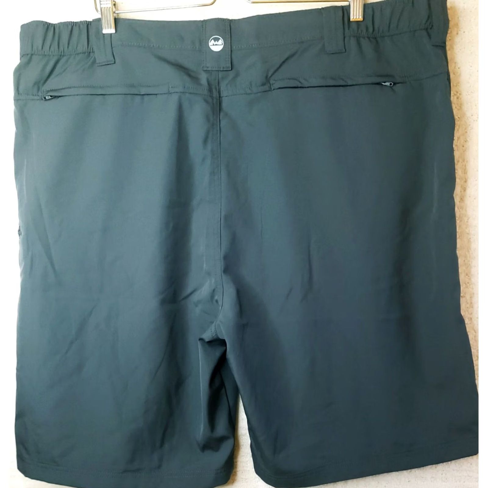 Wrangler Wrangler Outdoor Polyester Hiking Shorts Dark Gray Elastic Waist Men's 44 New without Tags! Size US 44 / EU 60 - 7 Thumbnail