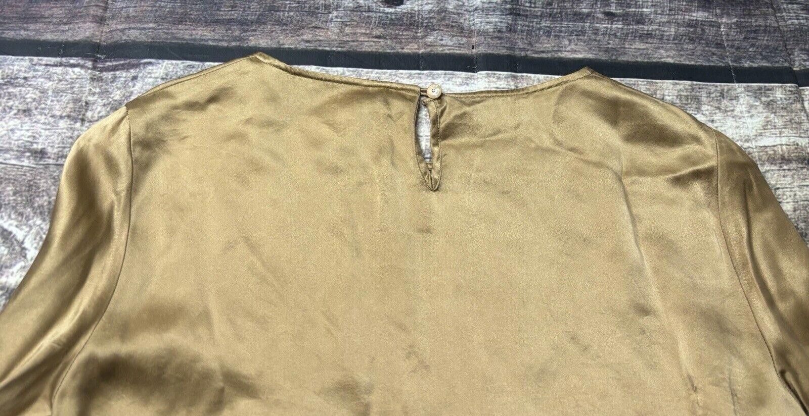 Other Tailleur Platinum by Barrie Pace Top Women's 12 Petite Silk Size XL / US 12-14 / IT 48-50 - 7 Thumbnail