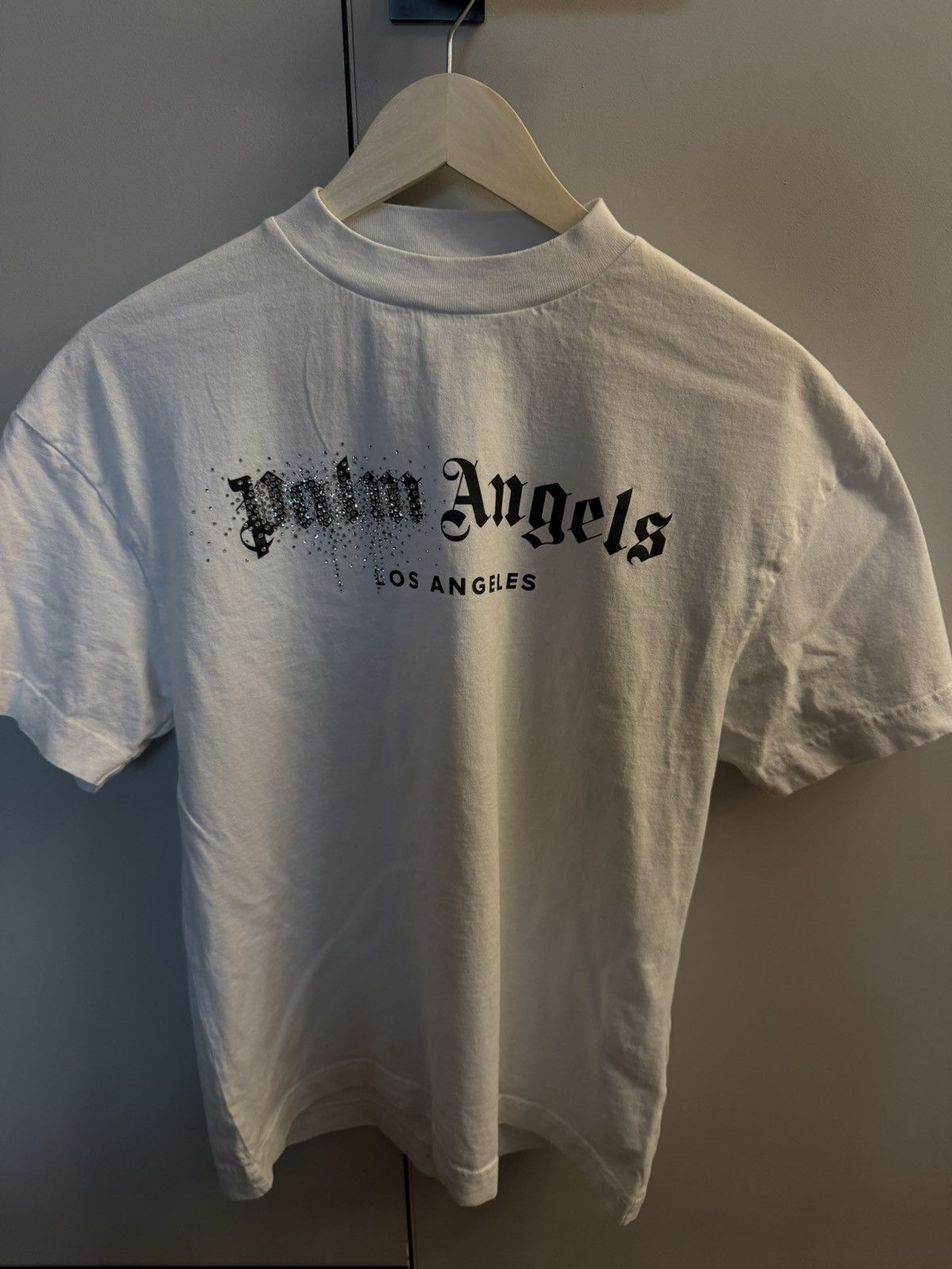 Palm Angels Palm Angels Swarovski T-shirt Size US S / EU 44-46 / 1 - 1 Thumbnail