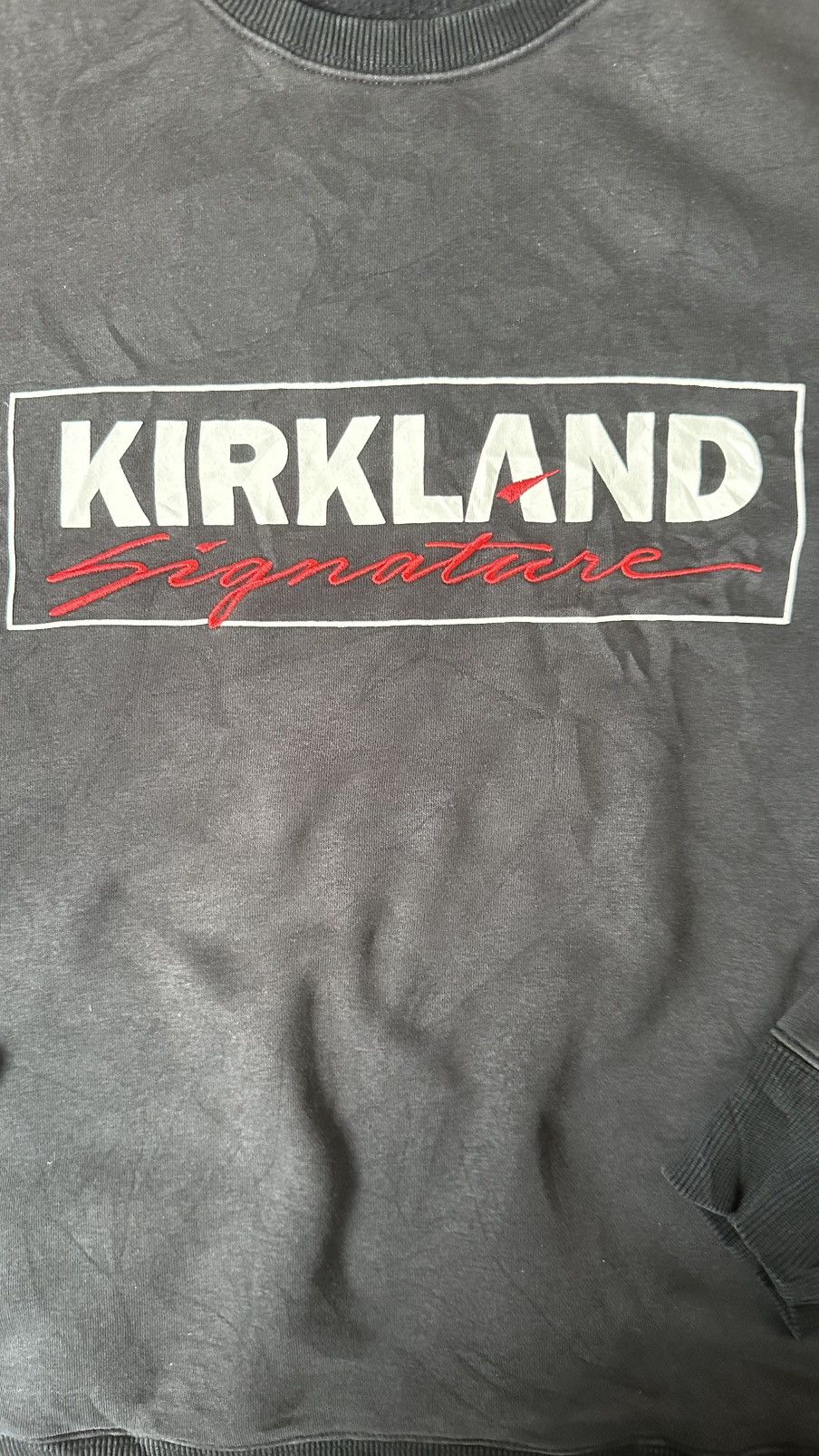 Kirkland Signature VINTAGE KIRKLAND BIG LOGO SWEATSHIRT Size US L / EU 52-54 / 3 - 2 Thumbnail