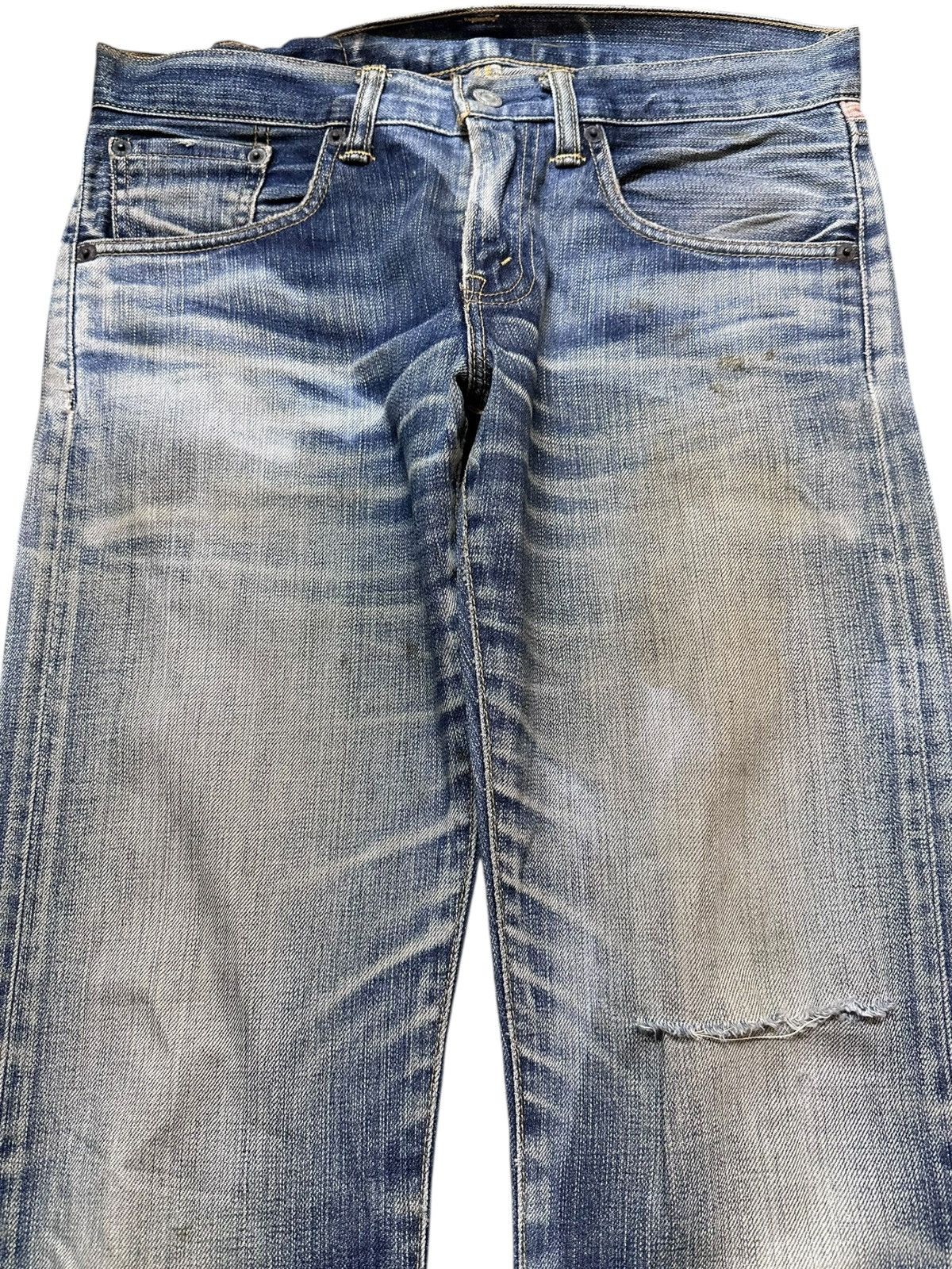 Levi's Vintage Clothing Vintage Levi’s Mudwash Faded Rainbow Flag Distressed Denim Size US 30 / EU 46 - 2 Thumbnail