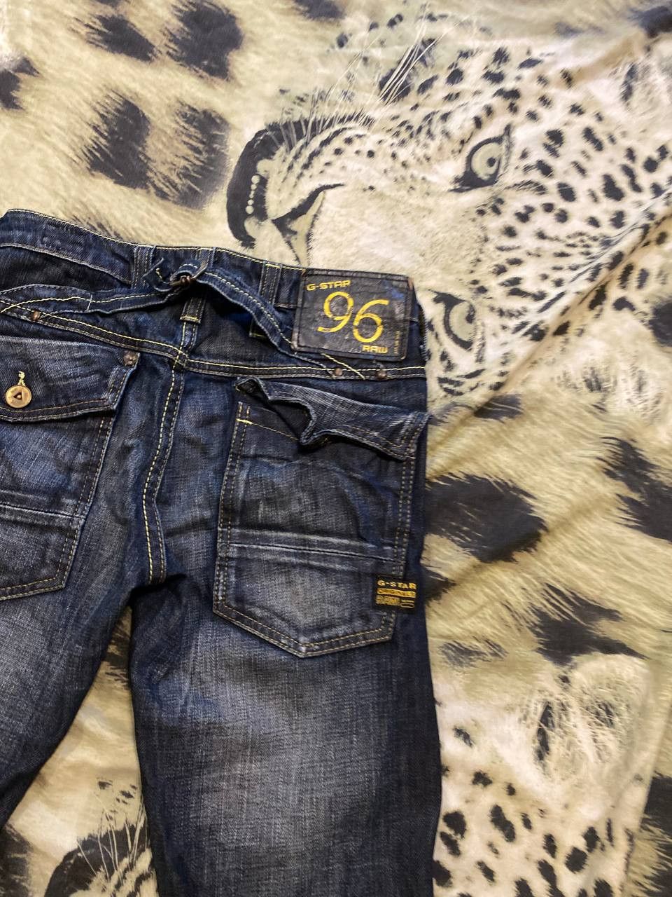 G-Star jeans big logo vintage G-Star Raw denim pants W26 streetwear Size US 26 / EU 42 - 21 Thumbnail