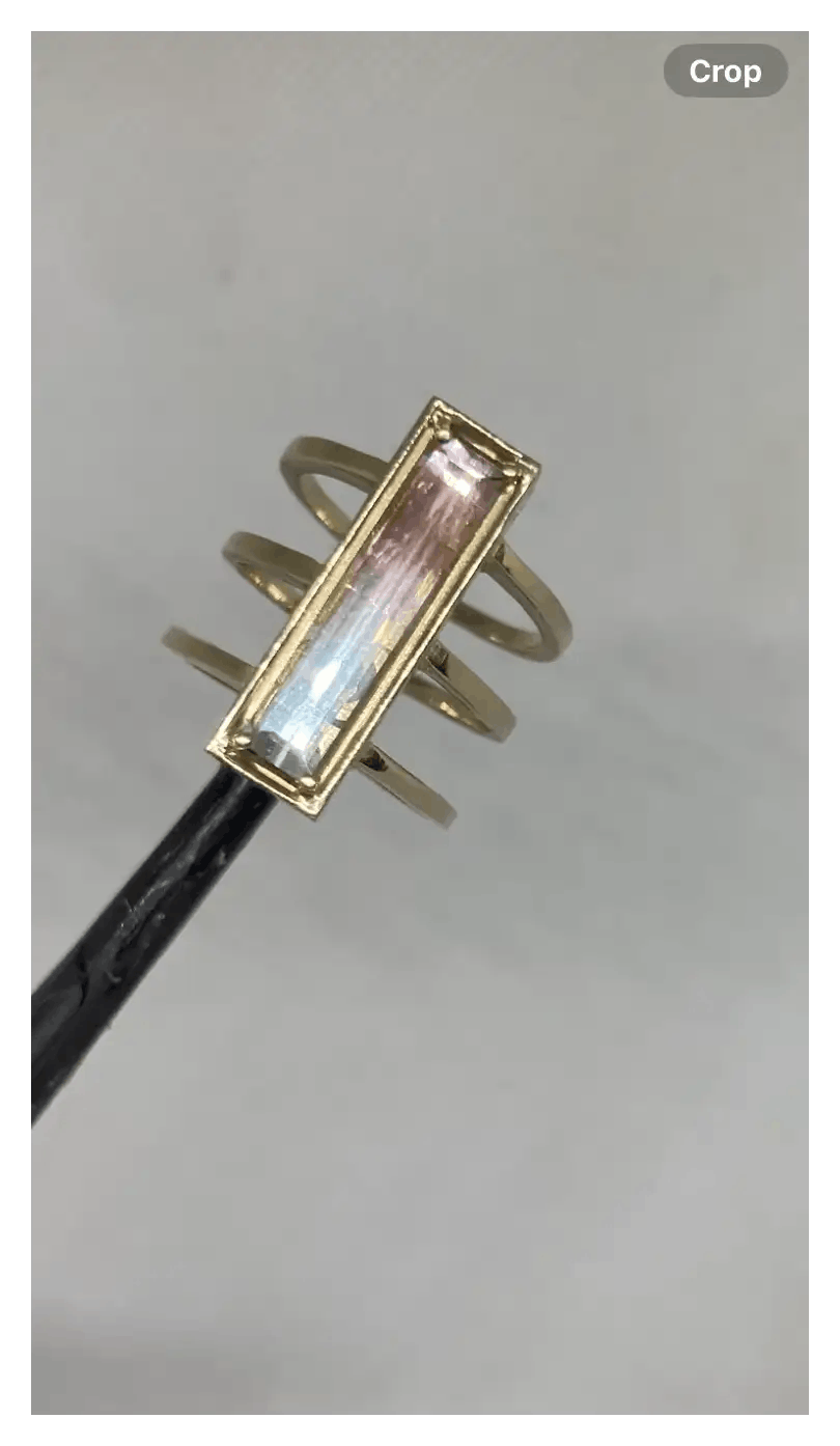 Other Watermelon Tourmaline Gold Ring | Santa Monica Style Size ONE SIZE - 7 Thumbnail