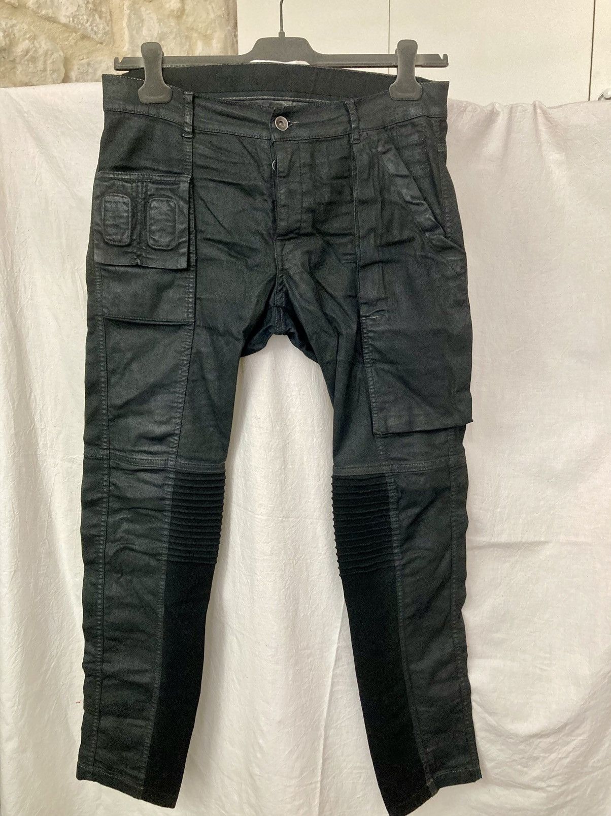 Rick Owens Drkshdw NEVER WORN / Rick Owens MEMPHIS PATCH CUT Denim Size US 32 / EU 48 - 1 Thumbnail