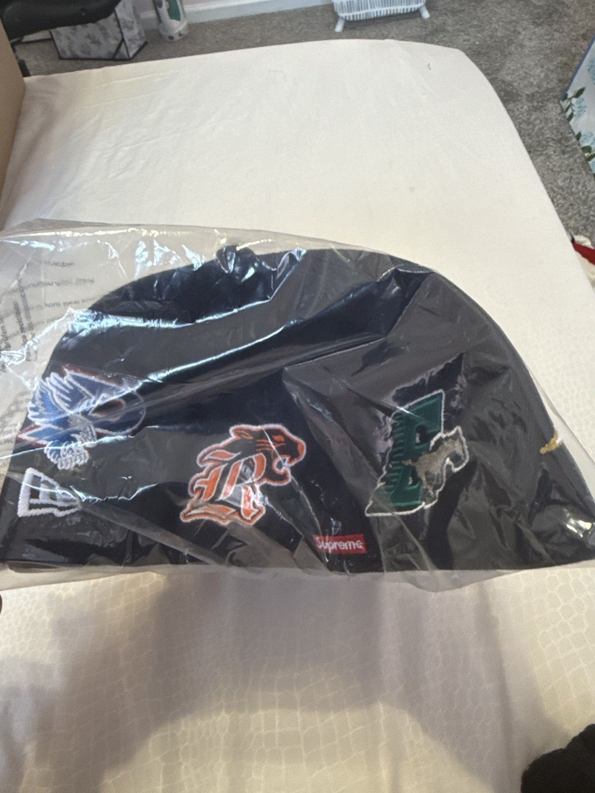 New Era × Supreme Supreme x new era hat Size ONE SIZE - 4 Thumbnail