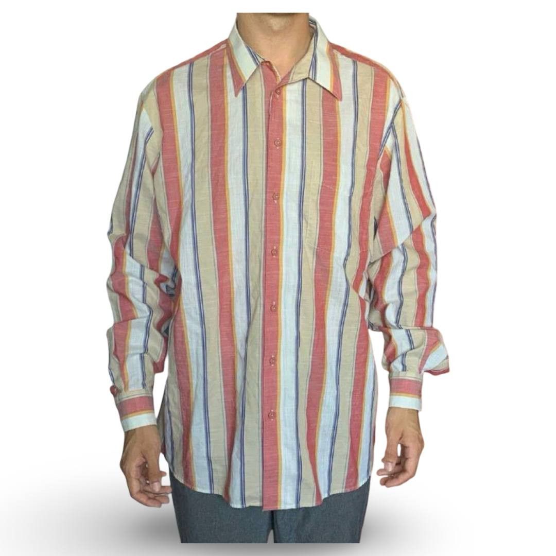 Vintage Walbusch shirt #623 Size US XL / EU 56 / 4 - 1 Thumbnail