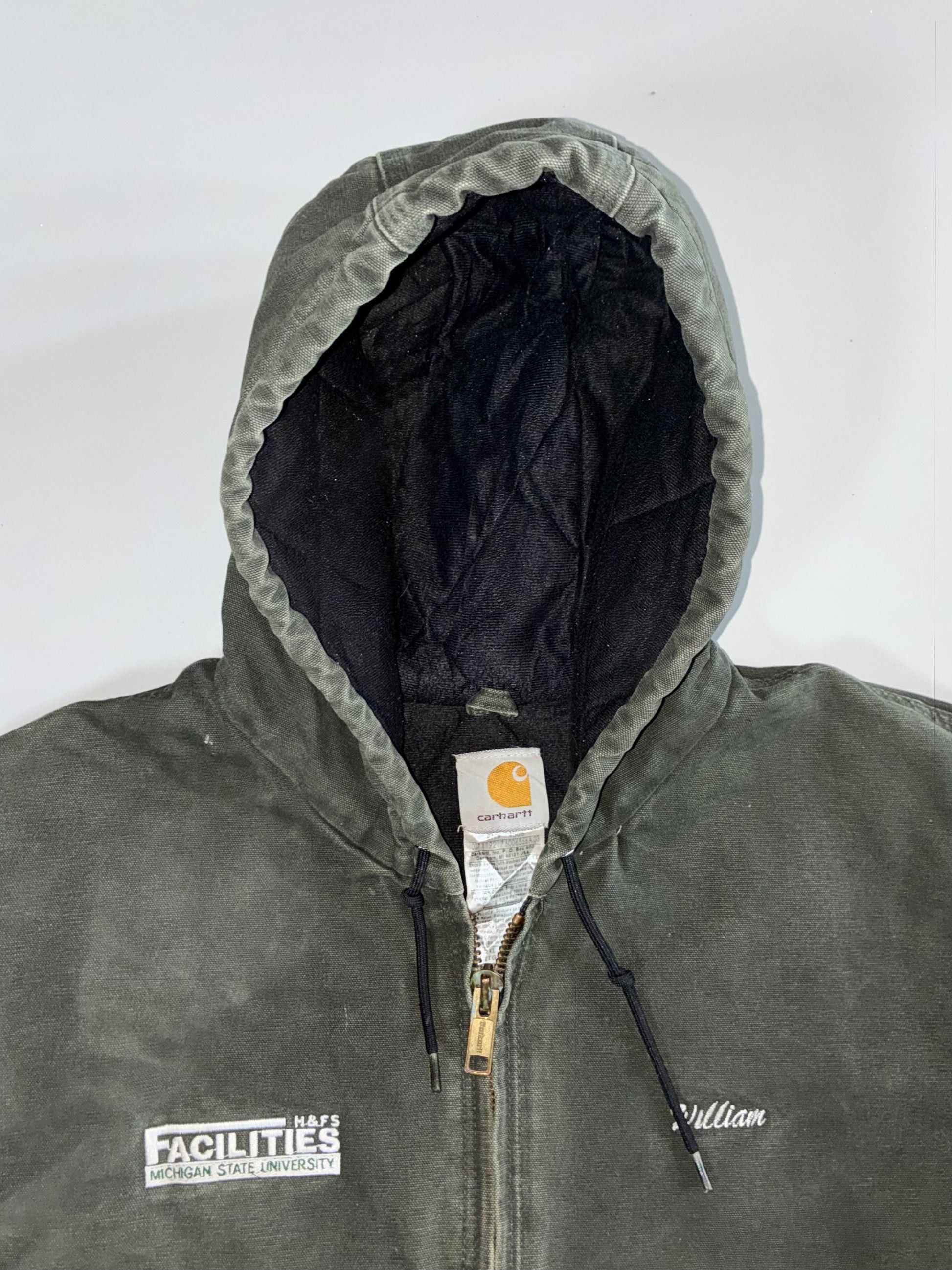 Carhartt Carhartt Active J130 MOSS Work Jacket Size US XXL / EU 58 / 5 - 2 Thumbnail