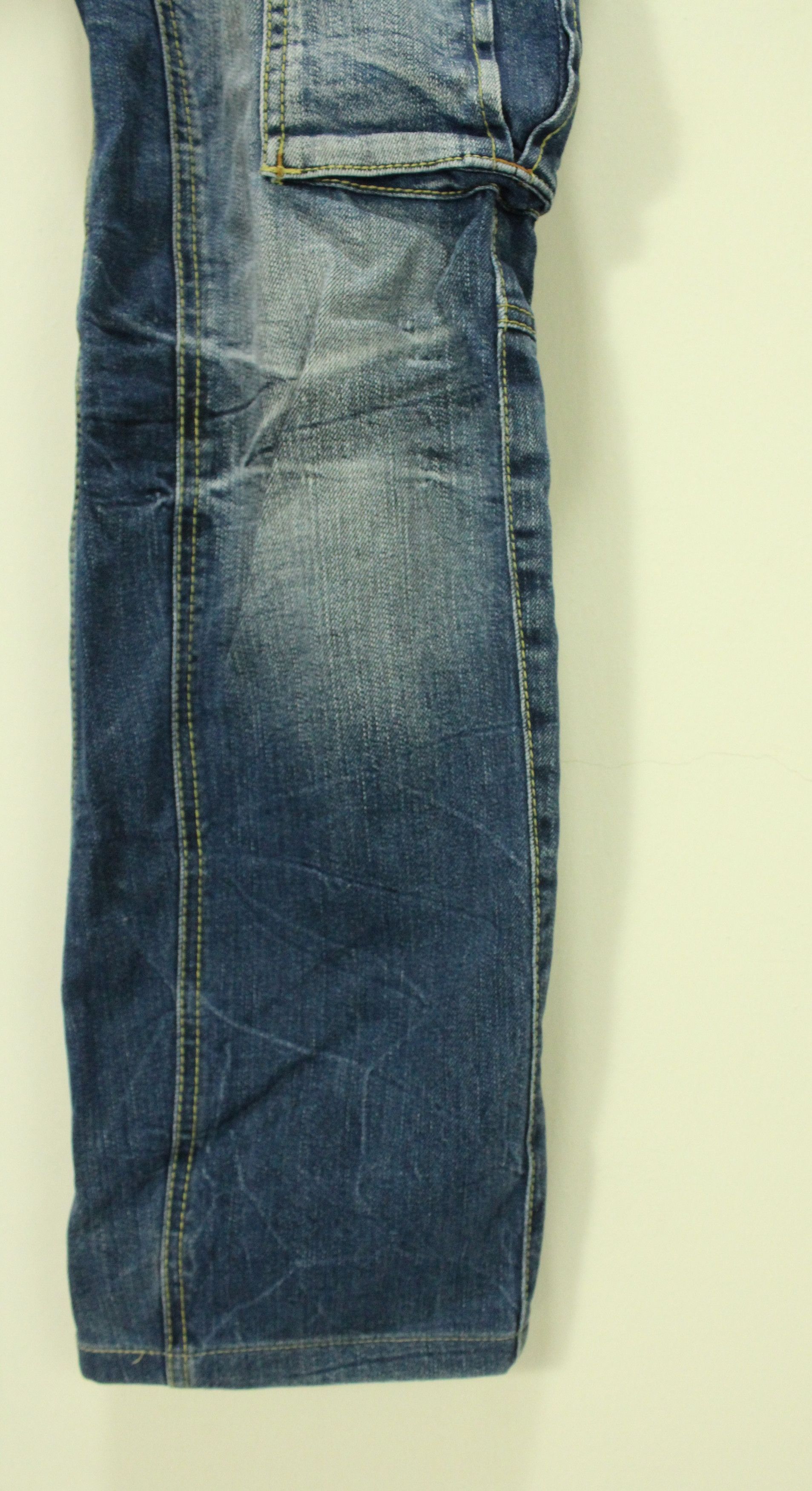 If Six Was Nine SICK 🔥 13 Pockets NICOLE CLUB FOR MEN Denim Stretchy Size US 33 - 8 Thumbnail