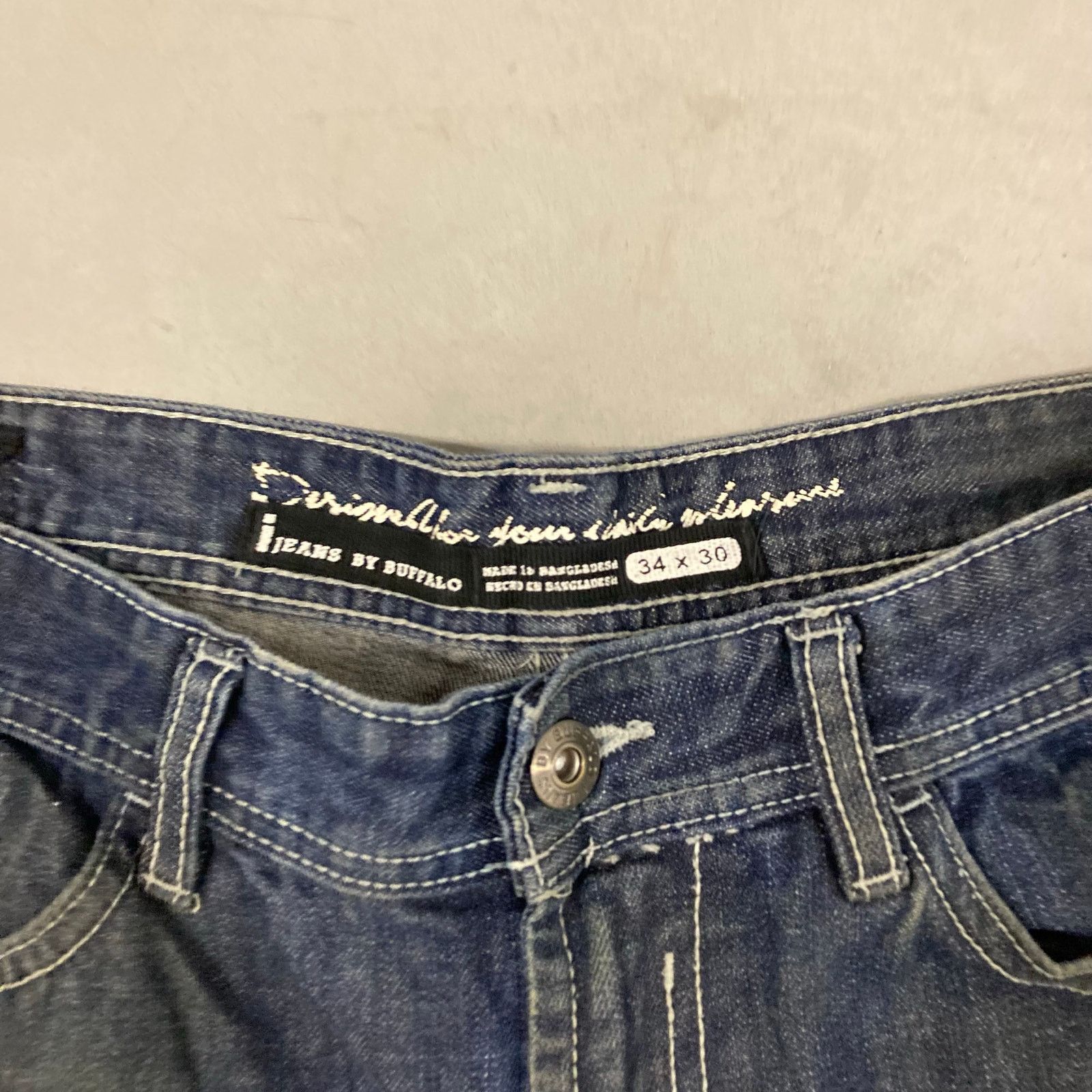 Buffalo David Bitton × Vintage faded buffalo by David bitton western Jeans 34x30 Size US 34 / EU 50 - 5 Thumbnail