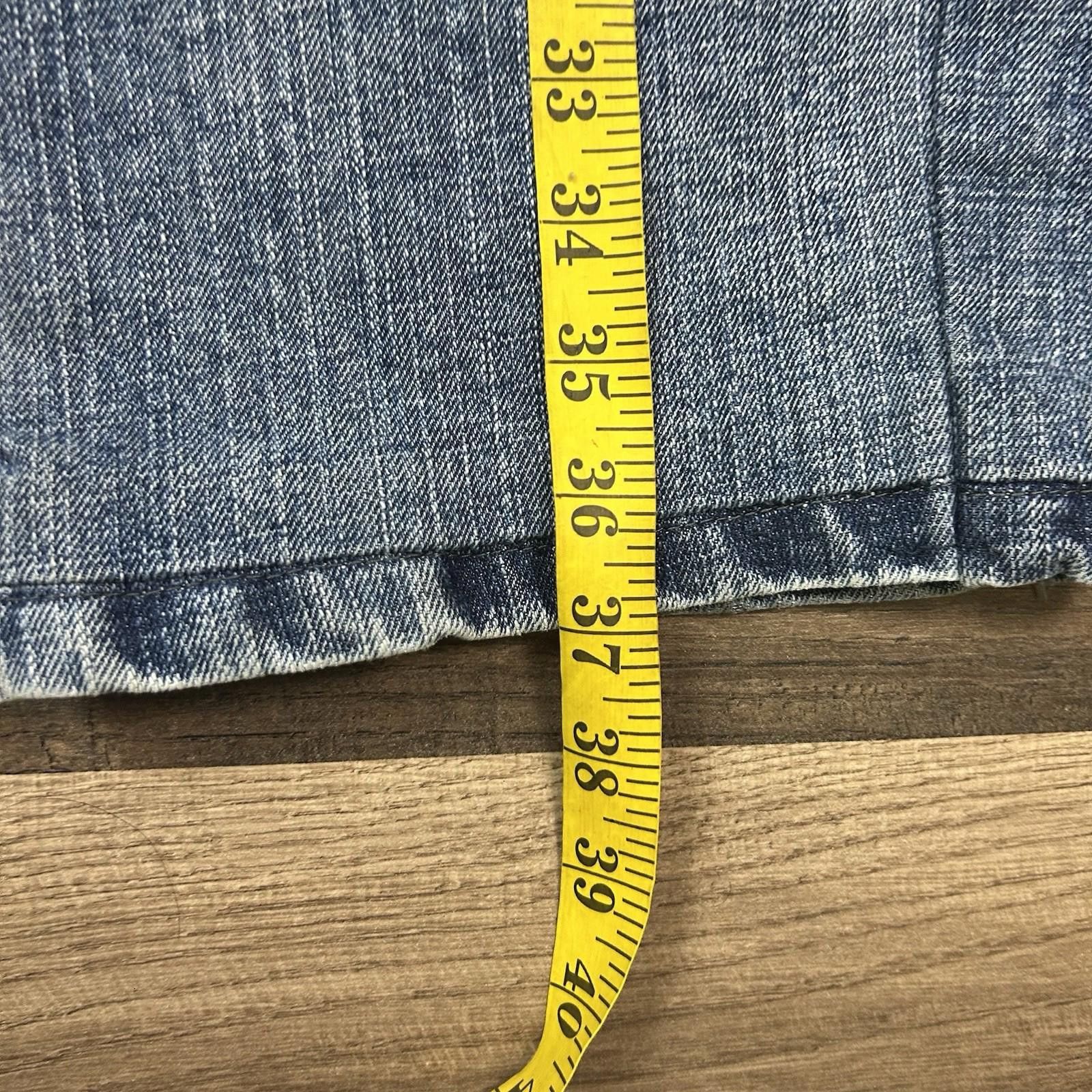 Diesel Diesel Industry Jeans Mens 34x28 Denim Bootcut Blue Pants Size US 34 / EU 50 - 5 Thumbnail