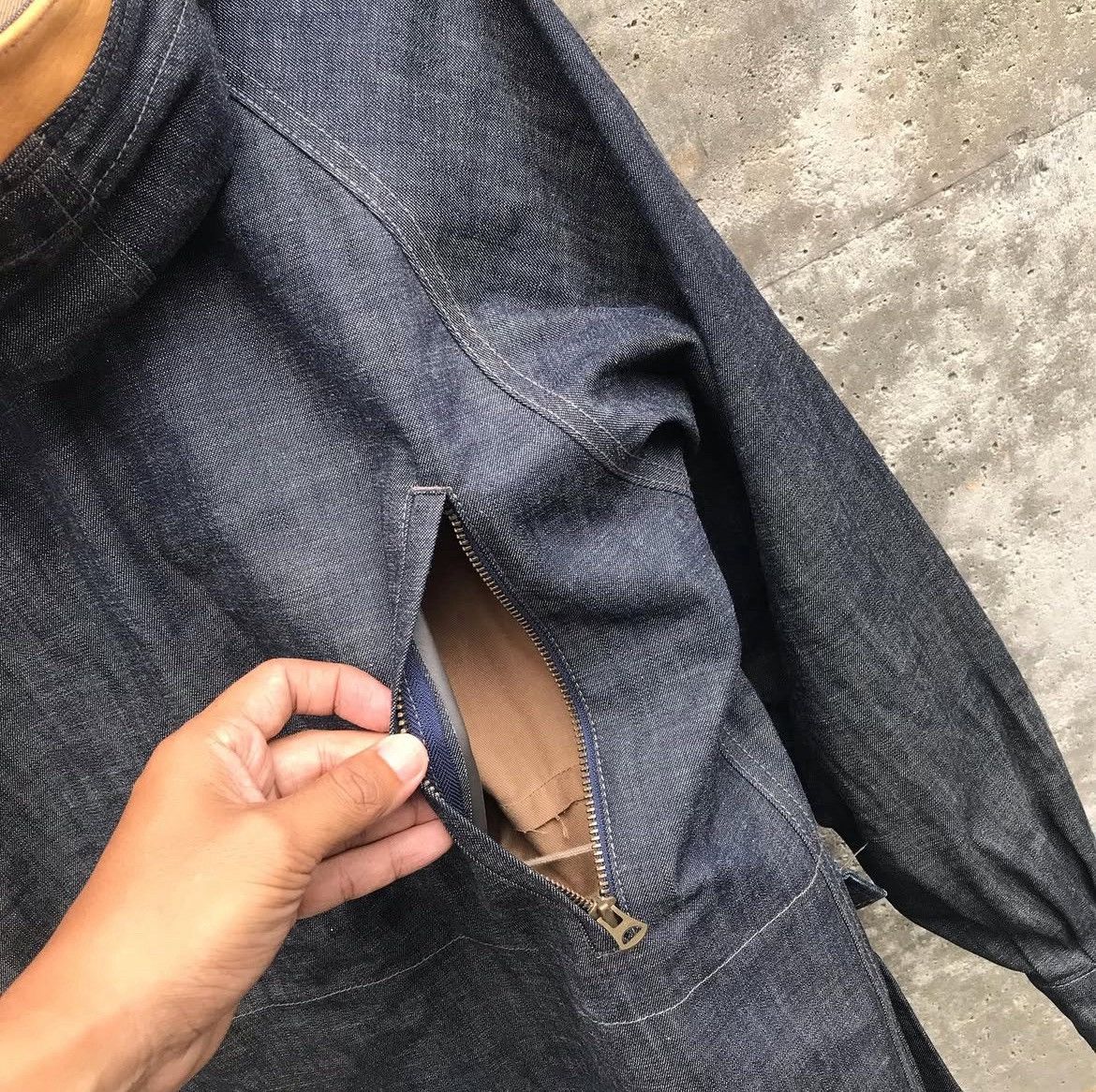 Samurai Jeans RARE Mountain Parka Denim by SAMURAI JAPAN Size US M / EU 48-50 / 2 - 14 Thumbnail